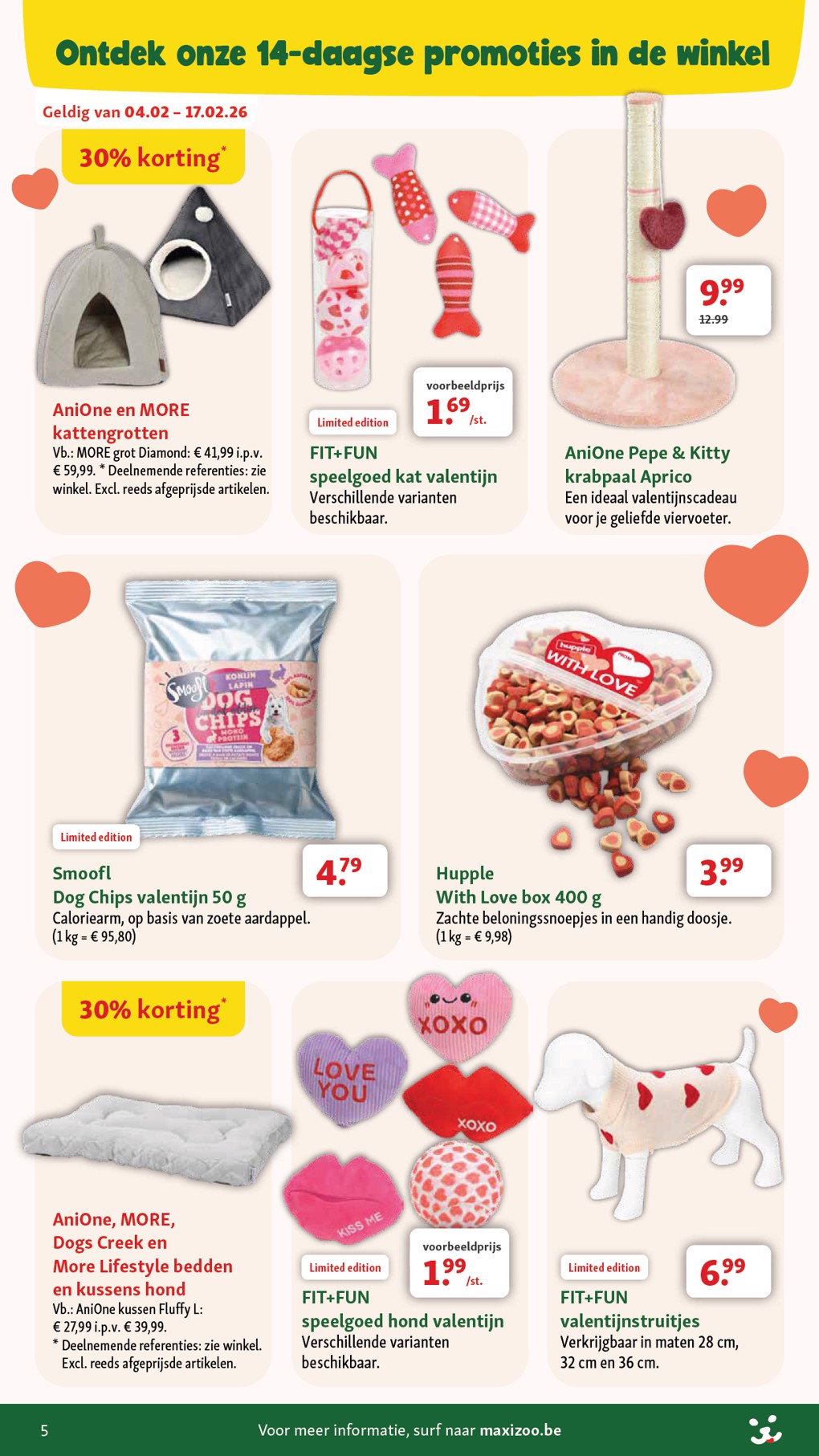 maxizoo - De Maxizoo folder geldig vanaf 04/02/2026 t/m 03/03/2026 - page: 5
