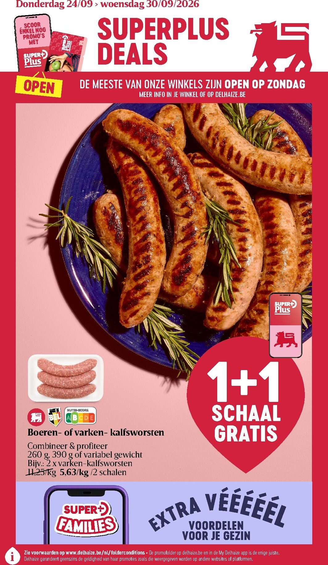 delhaize - Toekomstige Delhaize folder geldig van donderdag 24/09/2026 tot woensdag 30/09/2026