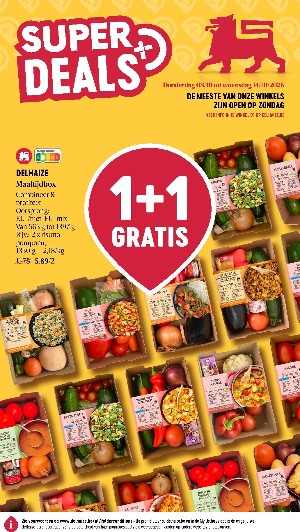 delhaize - Toekomstige Delhaize folder geldig van donderdag 08/10/2026 tot woensdag 14/10/2026