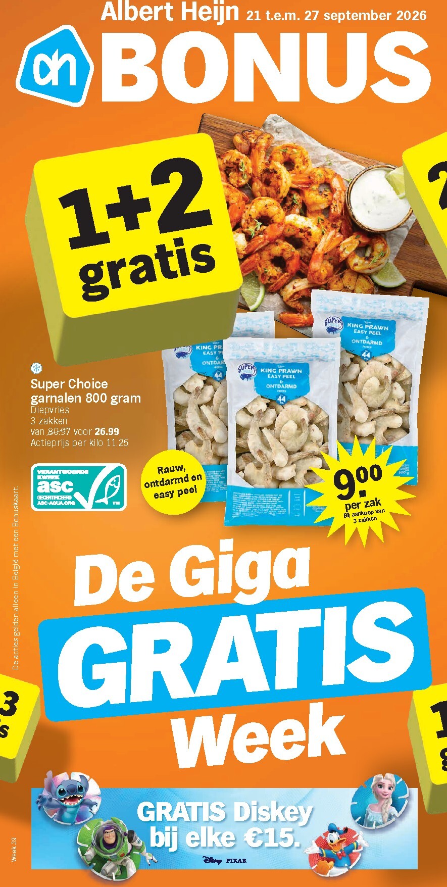 albert-heijn - Huidige Albert Heijn folder geldig van maandag 21/09/2026 tot zondag 27/09/2026