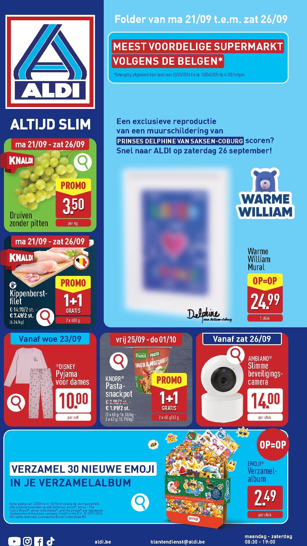 aldi - Huidige ALDI folder geldig van maandag 21/09/2026 tot zaterdag 26/09/2026