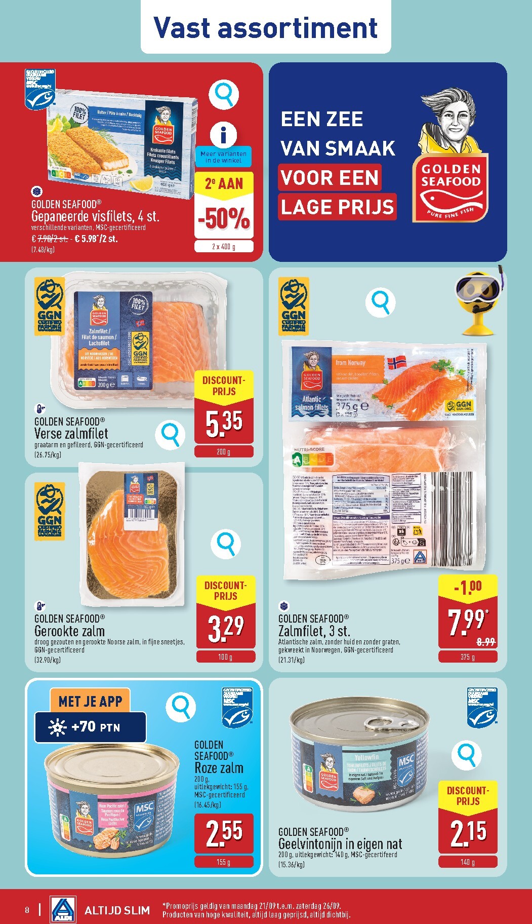 aldi - Huidige ALDI folder geldig van maandag 21/09/2026 tot zaterdag 26/09/2026 - page: 8