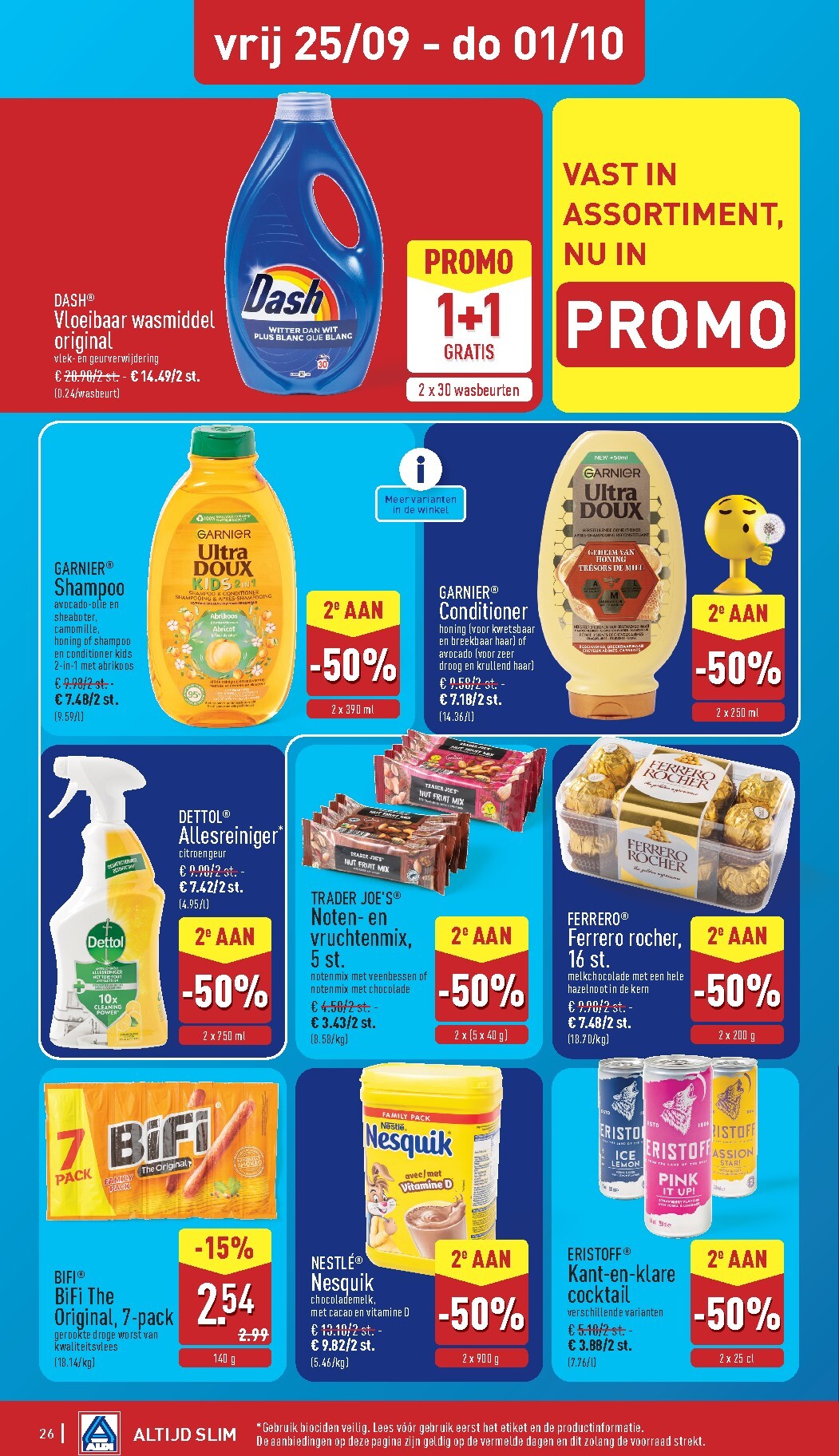 aldi - Huidige ALDI folder geldig van maandag 21/09/2026 tot zaterdag 26/09/2026 - page: 26