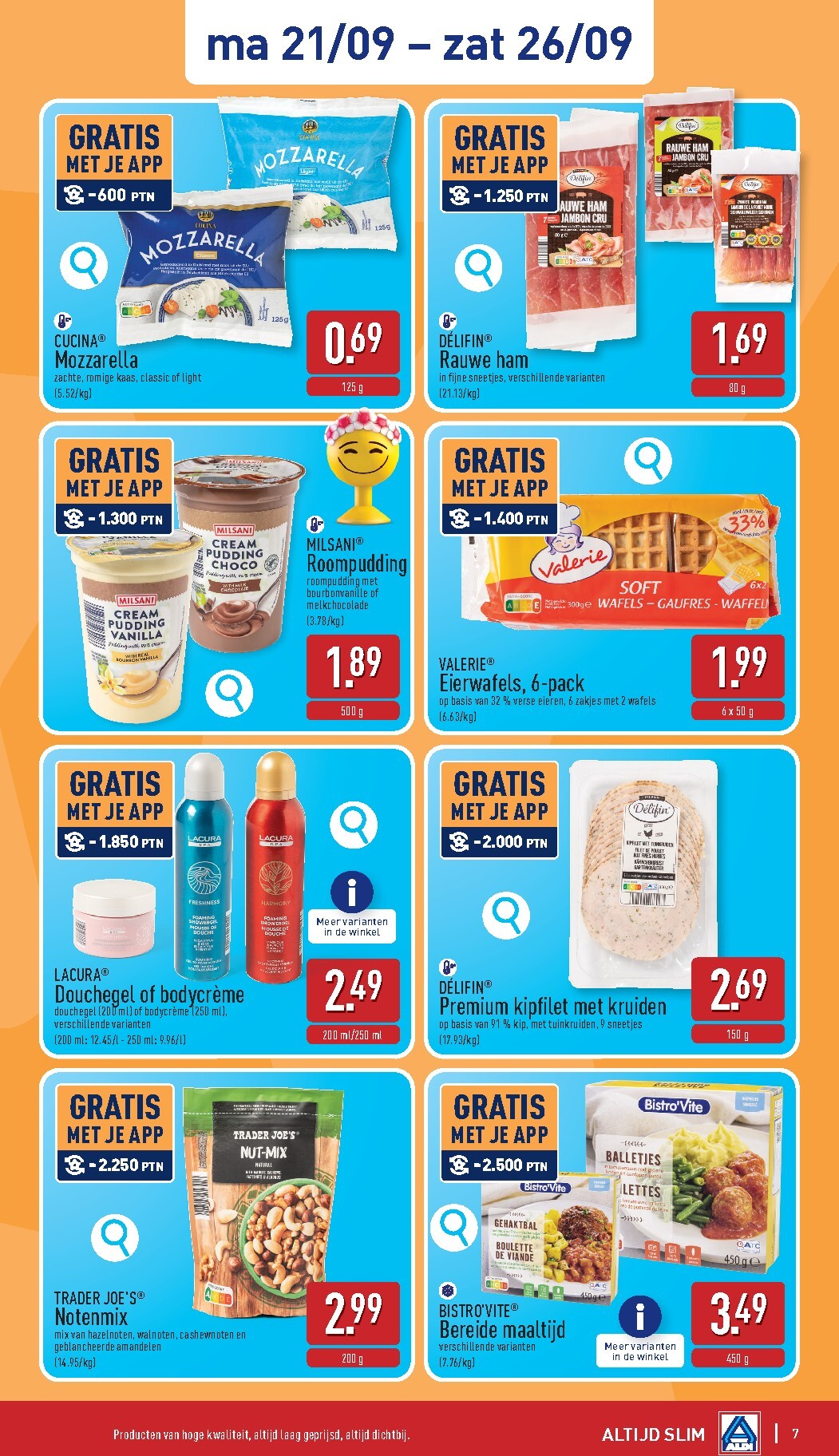 aldi - Huidige ALDI folder geldig van maandag 21/09/2026 tot zaterdag 26/09/2026 - page: 7