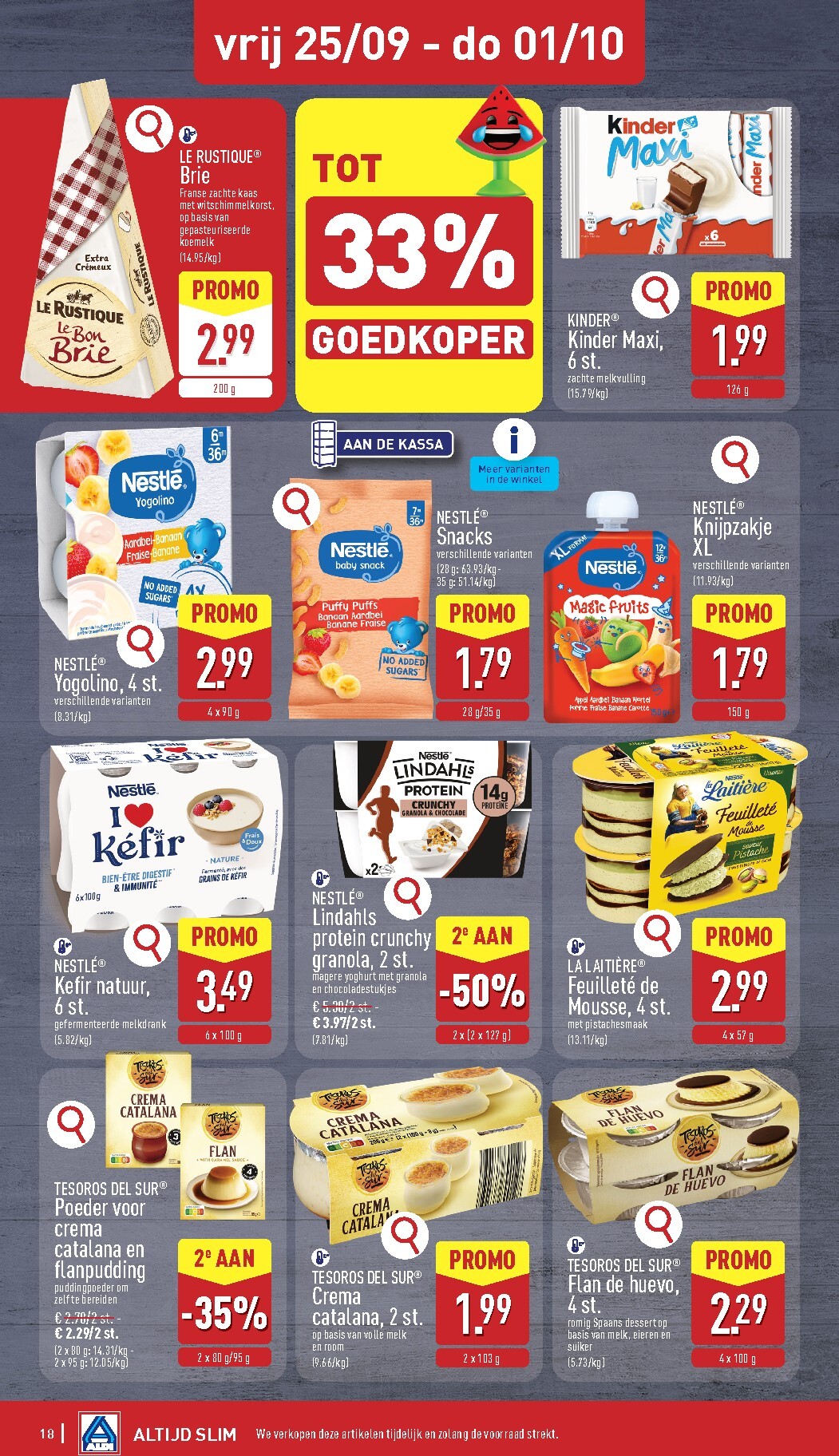 aldi - Huidige ALDI folder geldig van maandag 21/09/2026 tot zaterdag 26/09/2026 - page: 18