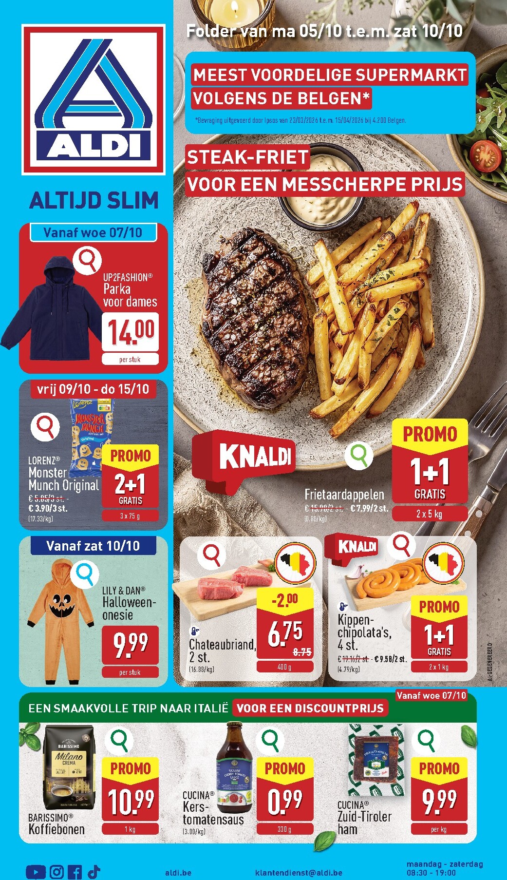 aldi - ALDI folder voor volgende week van maandag 05/10/2026 tot zaterdag 10/10/2026