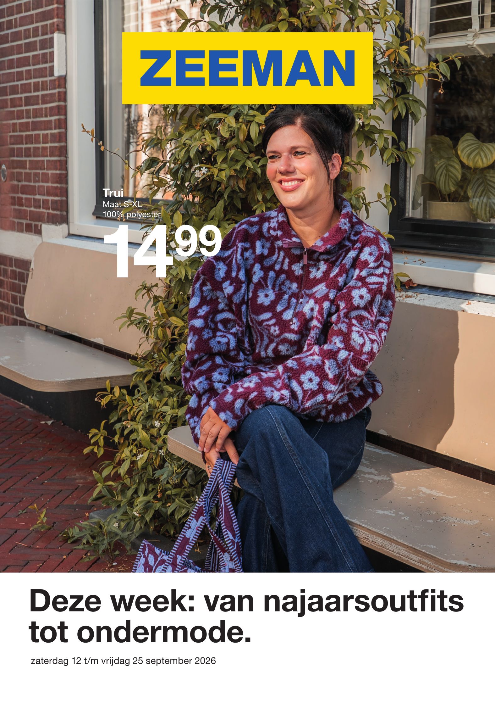zeeman - Zeeman folder voor volgende week van zaterdag 12/09/2026 tot vrijdag 25/09/2026