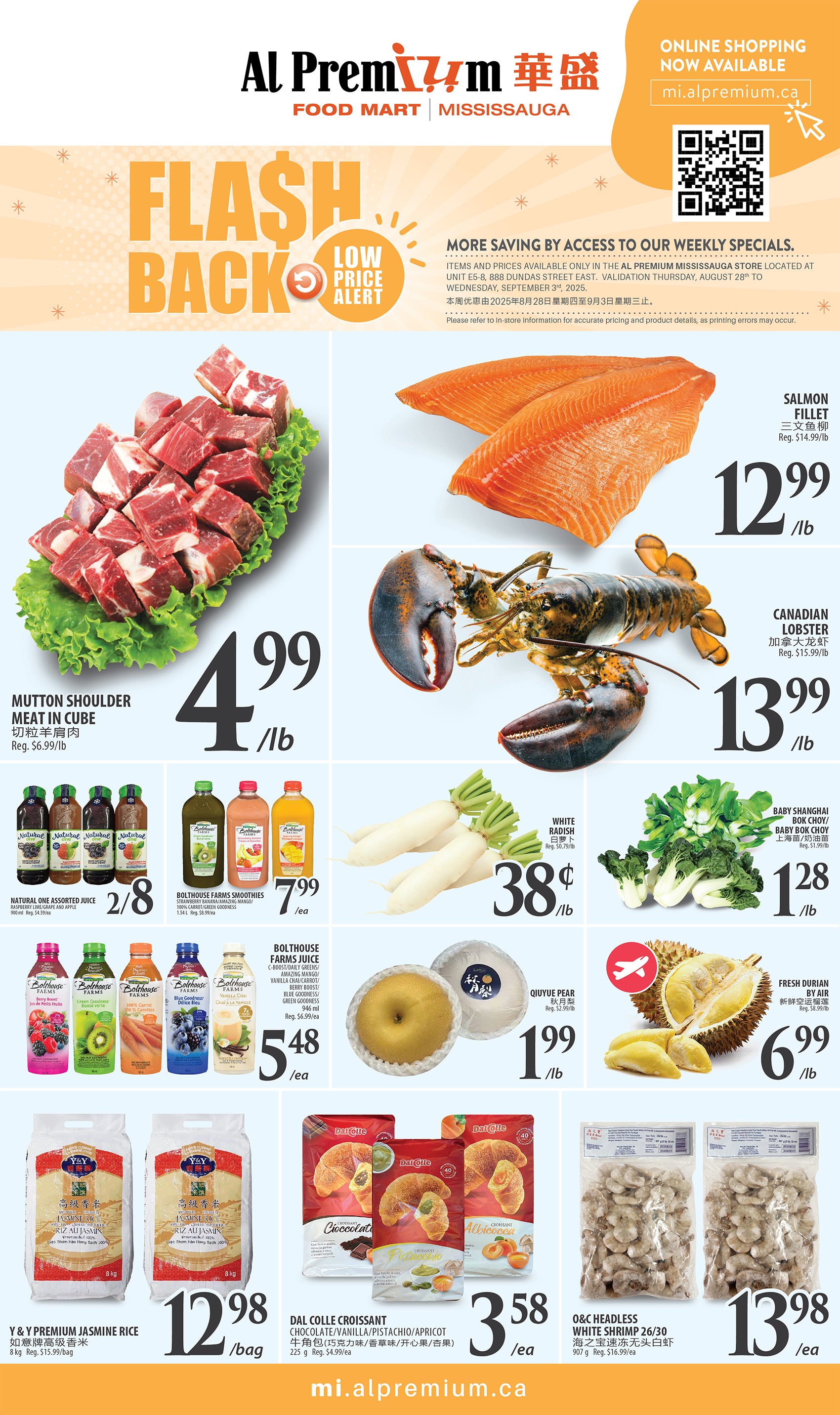 al-premium - Al Premium - Mississauga flyer valid from 08-28 - 09-03