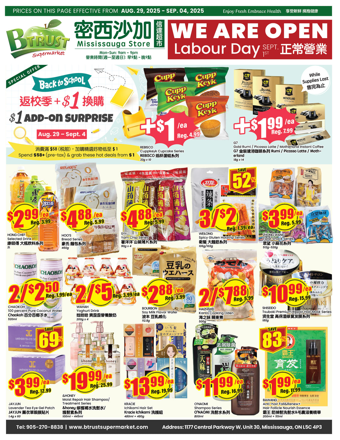 b-trust - B Trust - Mississauga flyer valid from 08-29 - 09-04