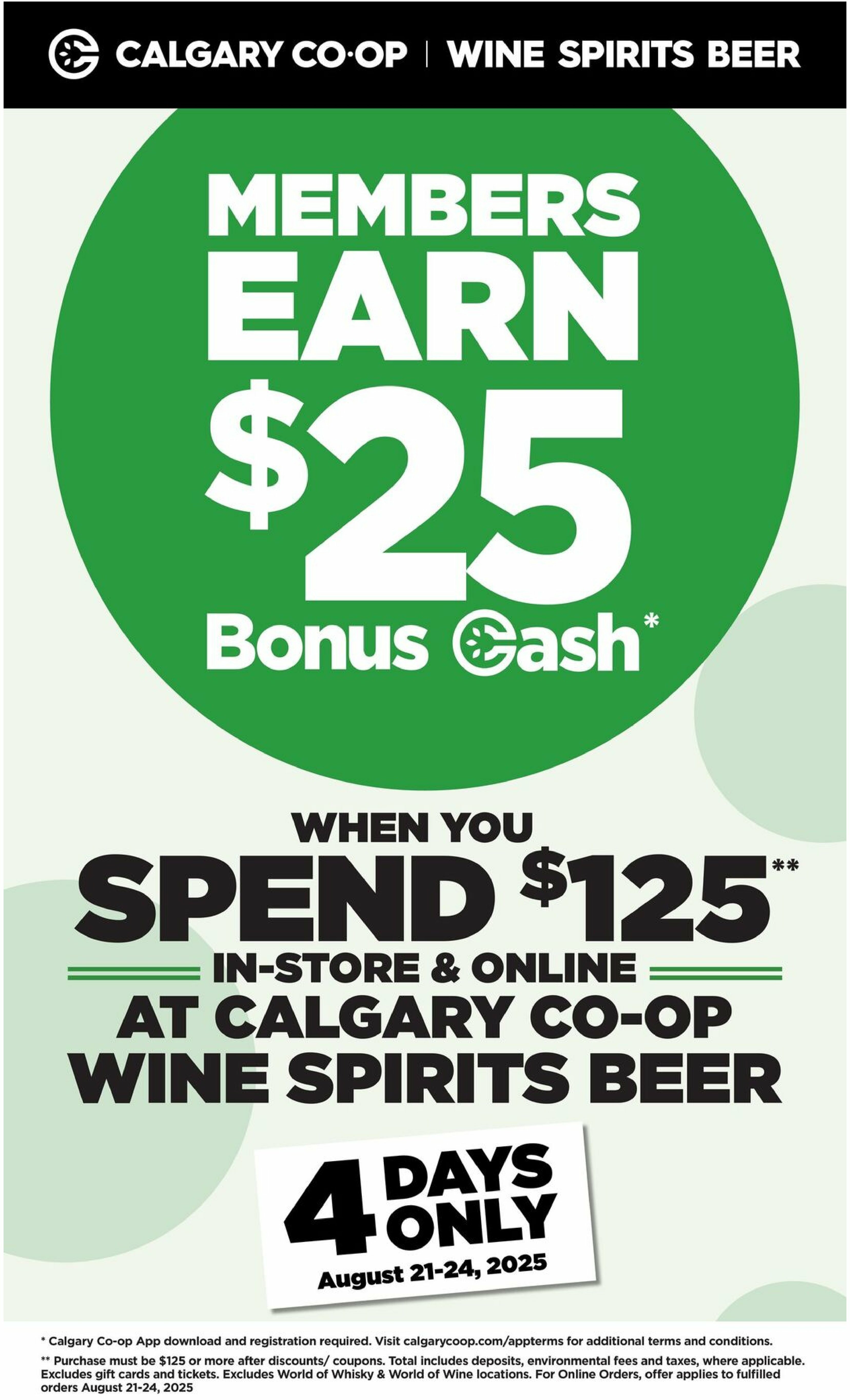 calgary-co-op - Calgary Co-op flyer valid from 08-21 - 08-27 - page: 1