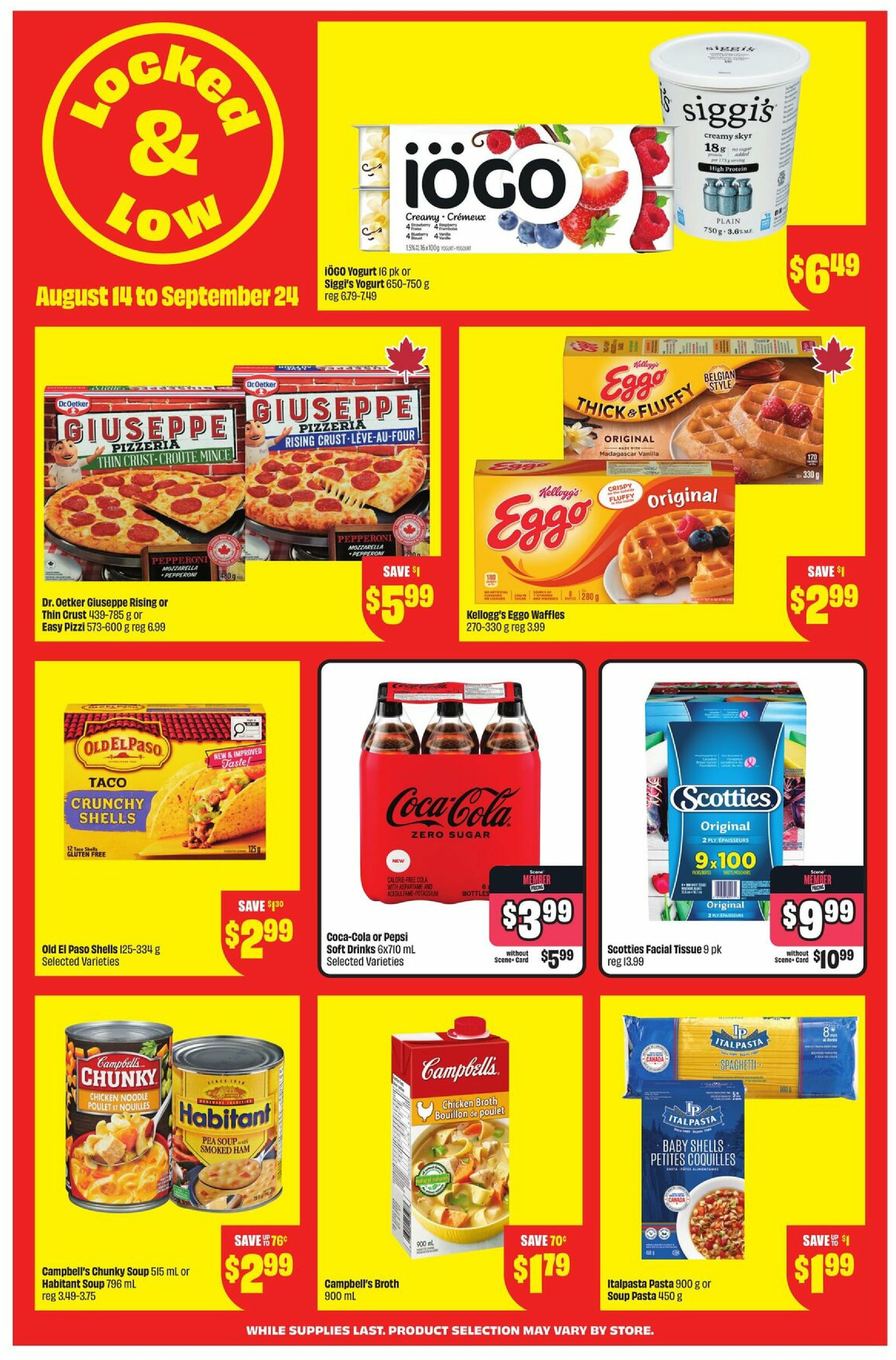 chalo-freshco - CHALO FreshCo - Grocery Locked And Low flyer valid from 08-14 - 09-24 - page: 2