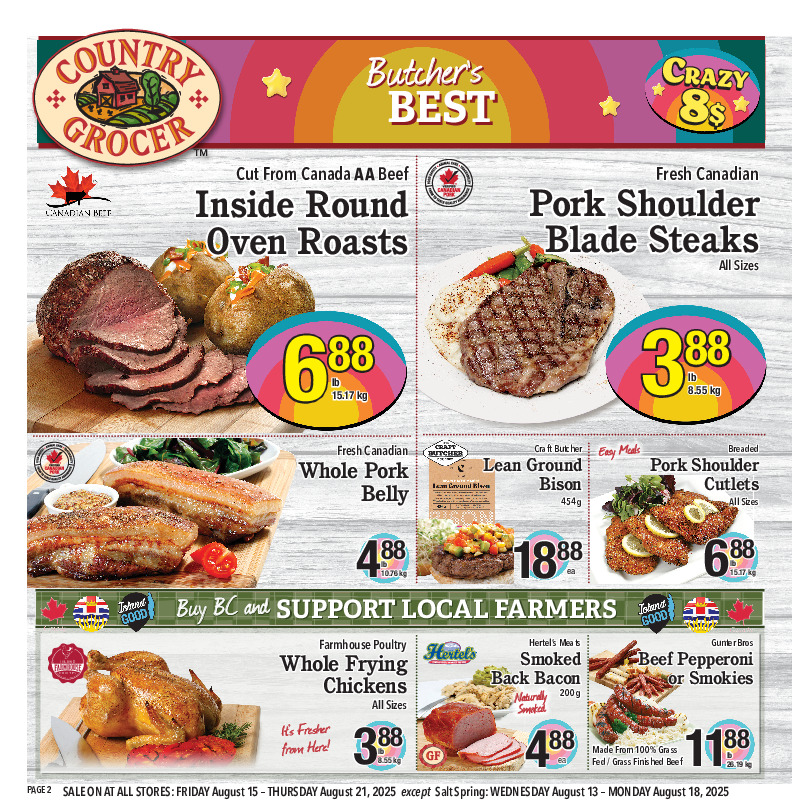 country-grocer - Country Grocer flyer valid from 08-15 - 08-21 - page: 2