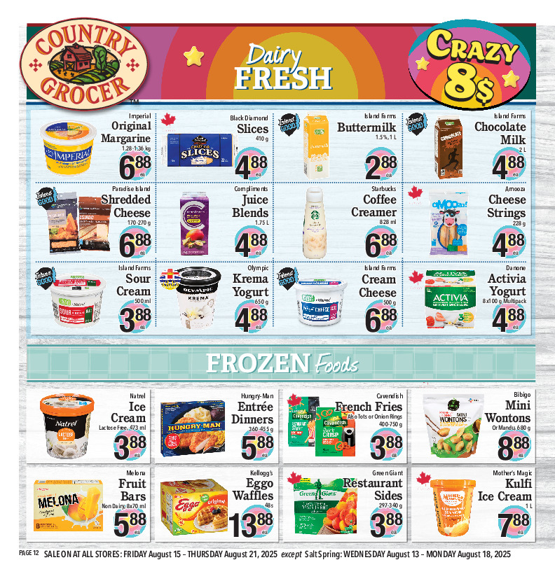 country-grocer - Country Grocer flyer valid from 08-15 - 08-21 - page: 12