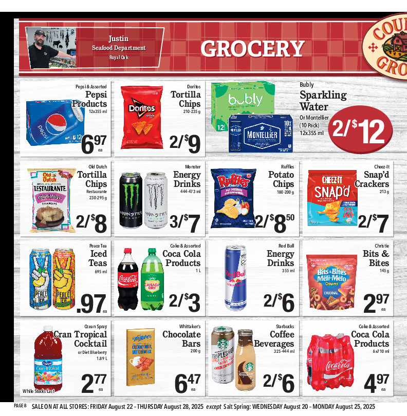 country-grocer - Country Grocer flyer valid from 08-22 - 08-28 - page: 8