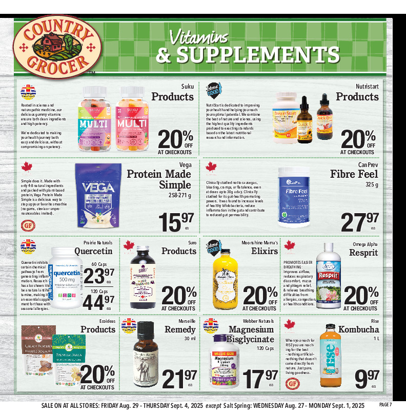 country-grocer - Country Grocer flyer valid from 08-29 - 09-04 - page: 7
