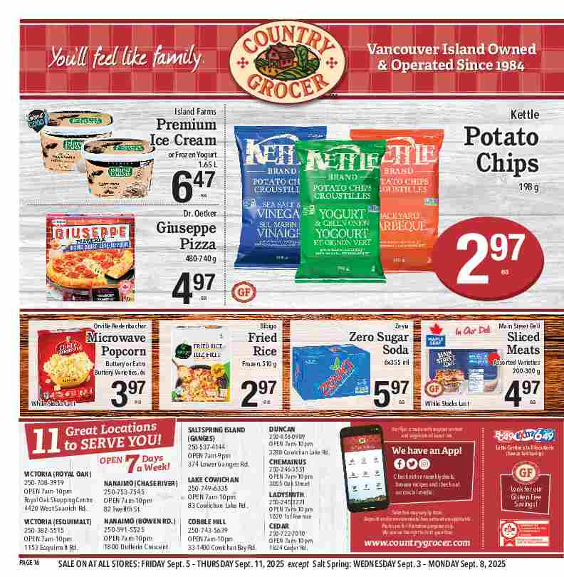country-grocer - Country Grocer flyer valid from 09-05 - 09-11 - page: 16