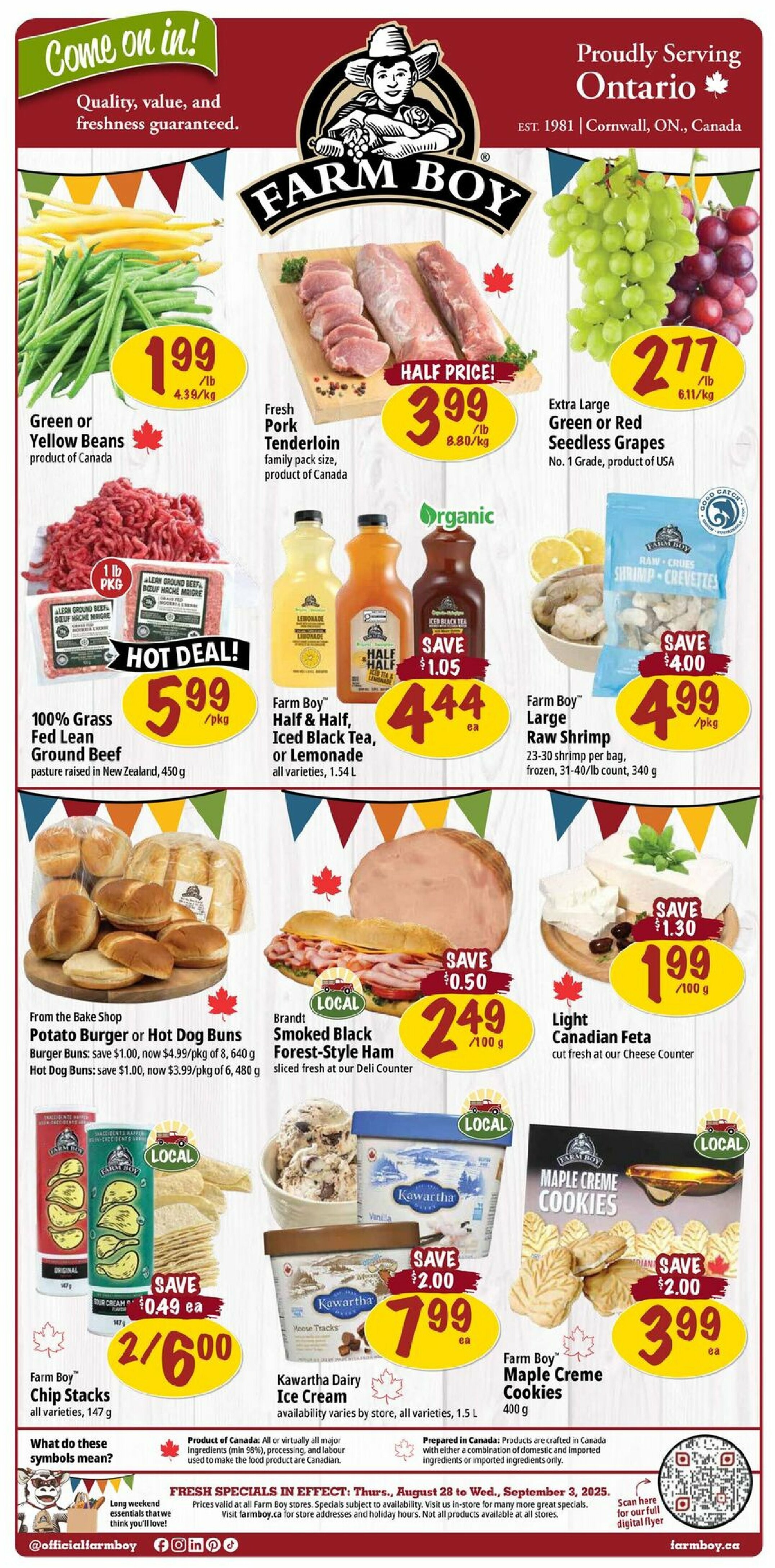 farm-boy - Farm Boy flyer valid from 08-28 - 09-03 - page: 1