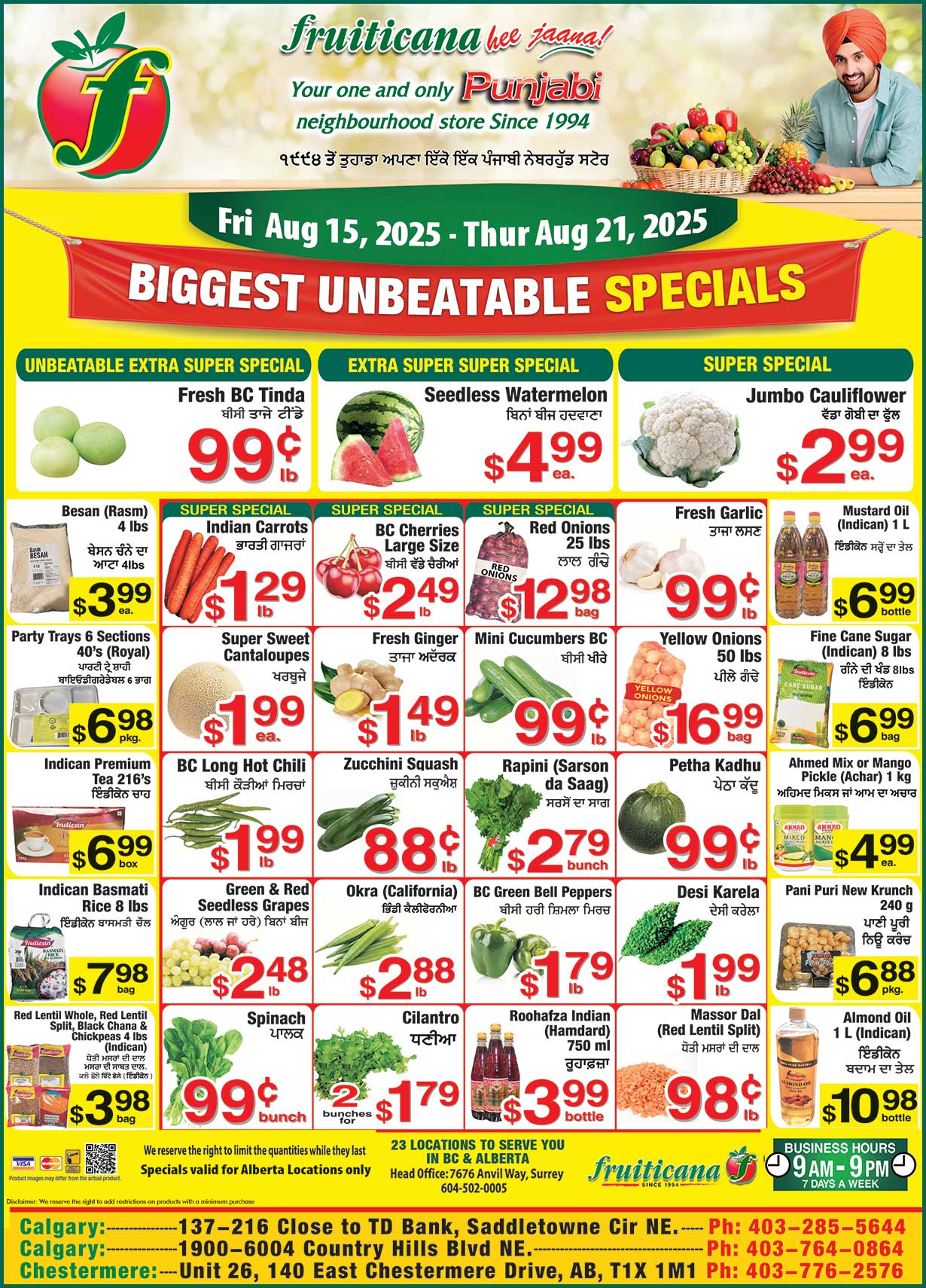 fruiticana - Fruiticana flyer valid from 08-15 - 08-21