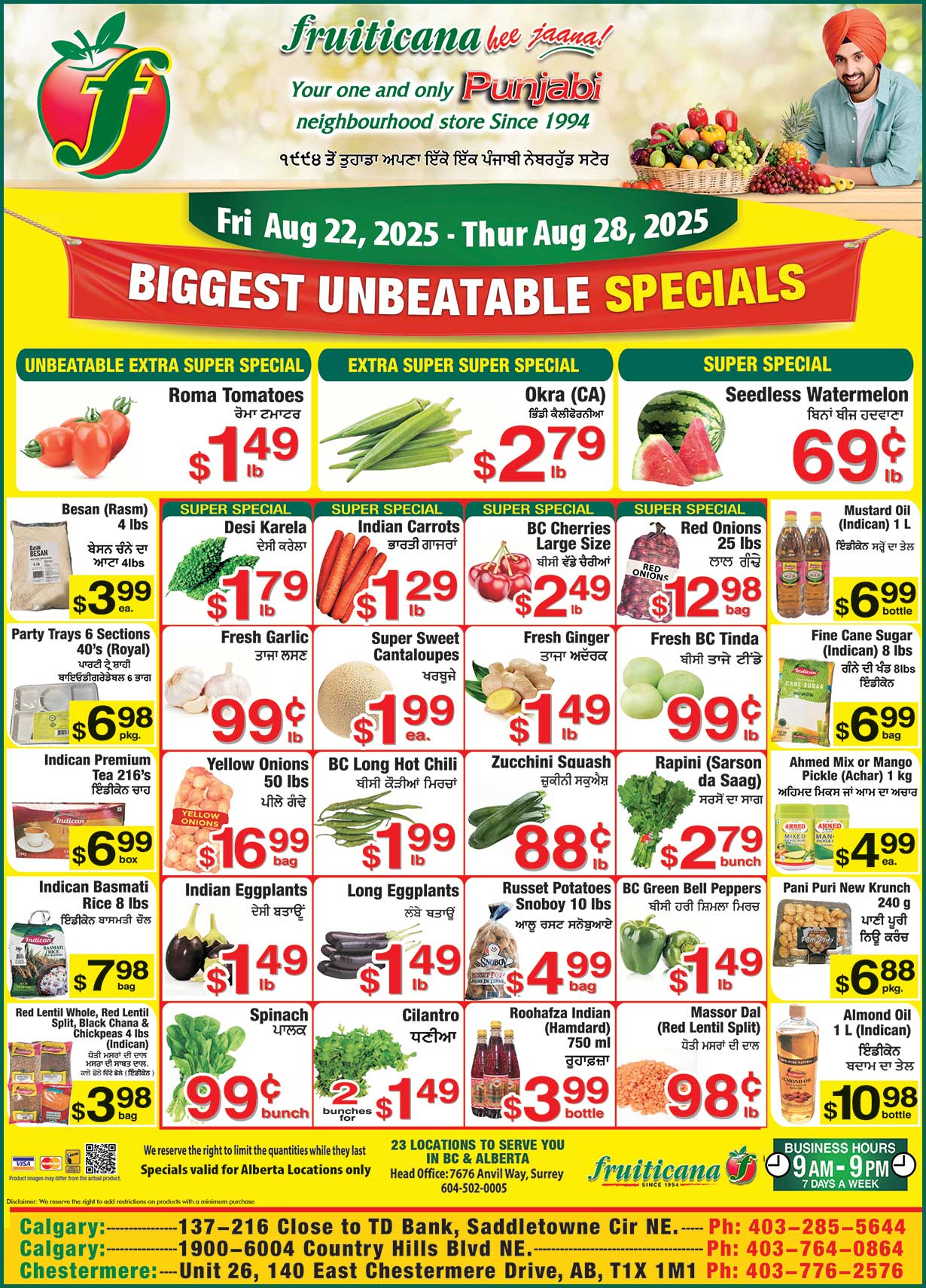 fruiticana - Fruiticana flyer valid from 08-22 - 08-28