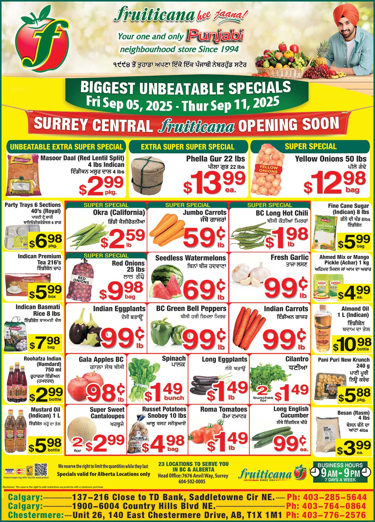 fruiticana - Fruiticana flyer valid from 09-05 - 09-11 - page: 1