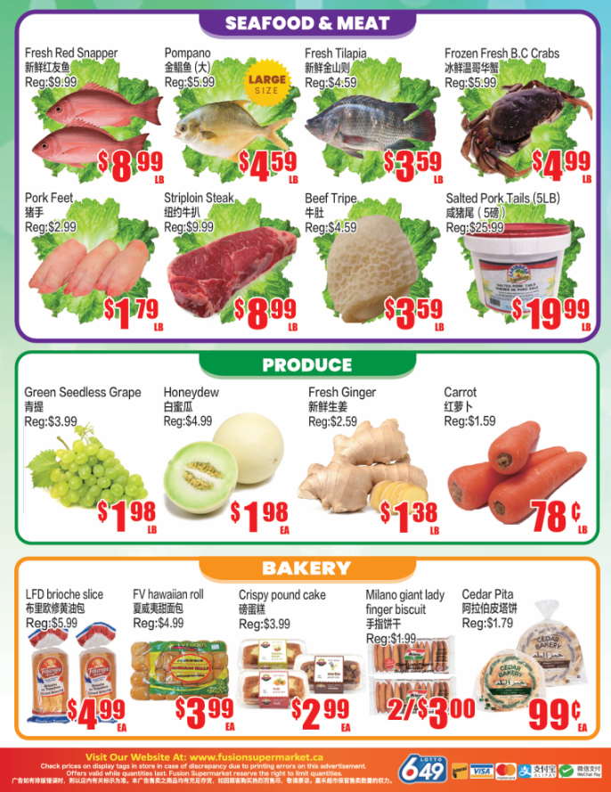 fusion-supermarket - Fusion Supermarket - Scarborough flyer valid from 08-29 - 09-04 - page: 2