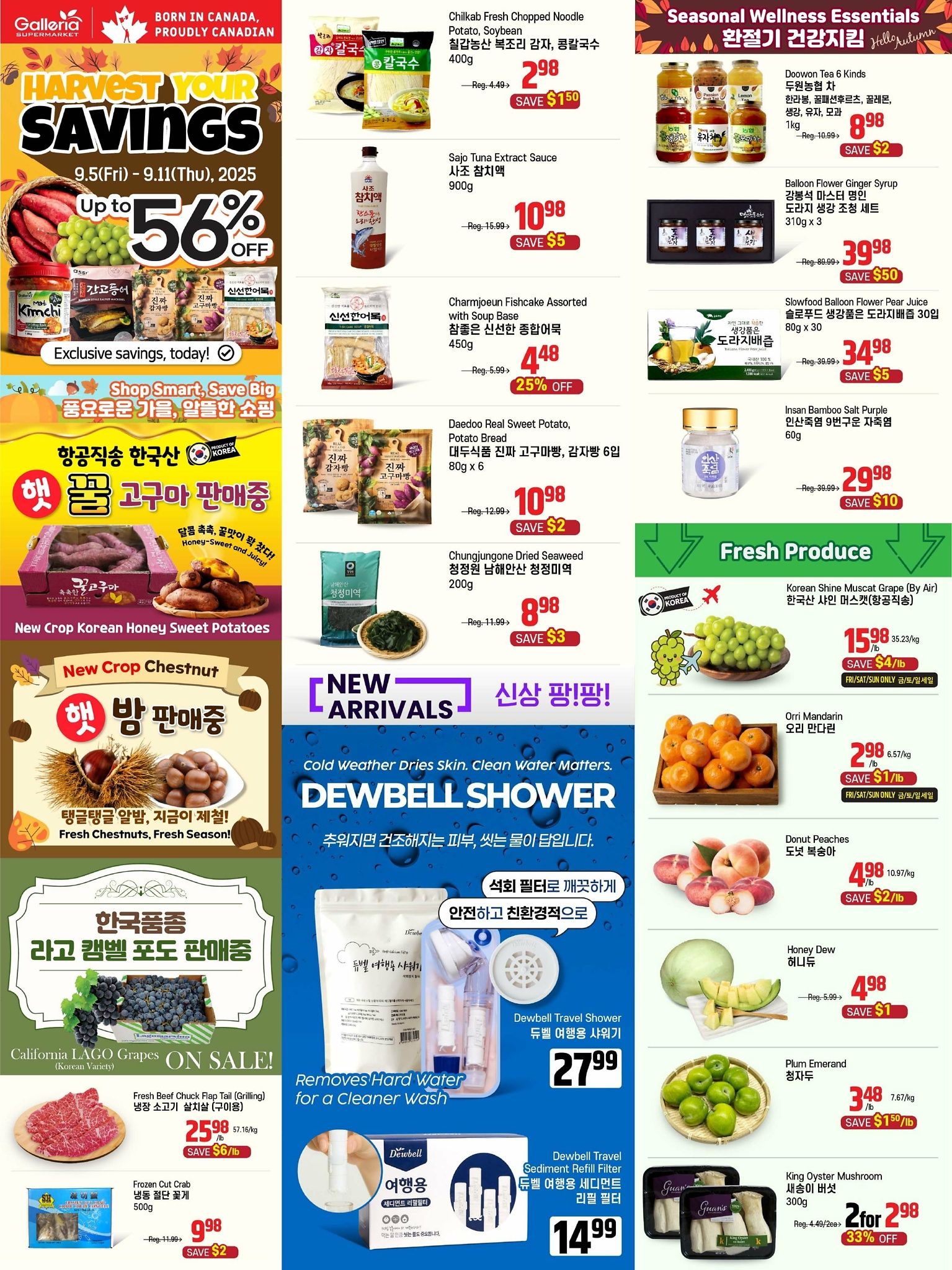 galleria-supermarket - Galleria Supermarket flyer valid from 09-05 - 09-11
