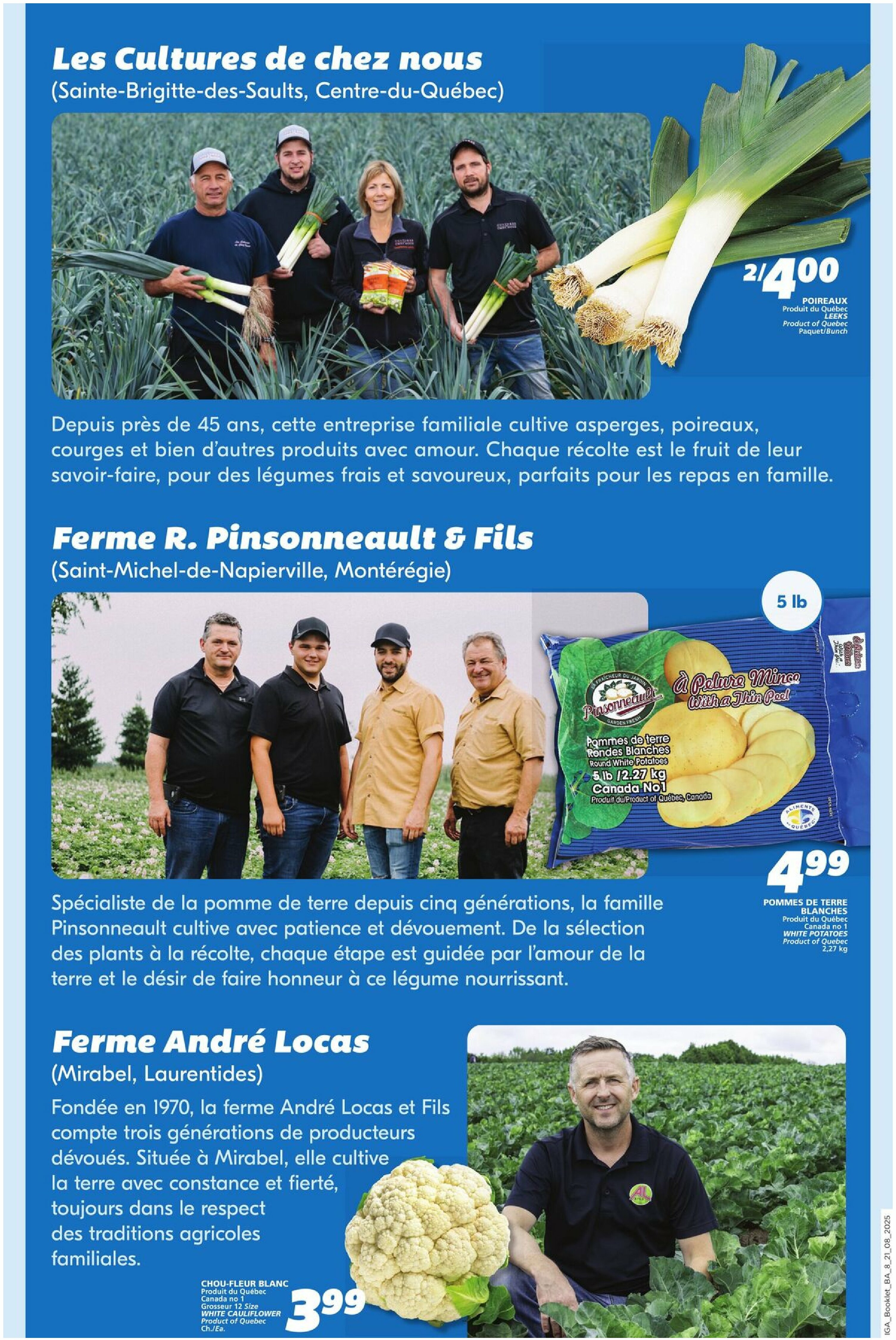 iga - IGA - Harvest flyer valid from 08-21 - 08-27 - page: 8