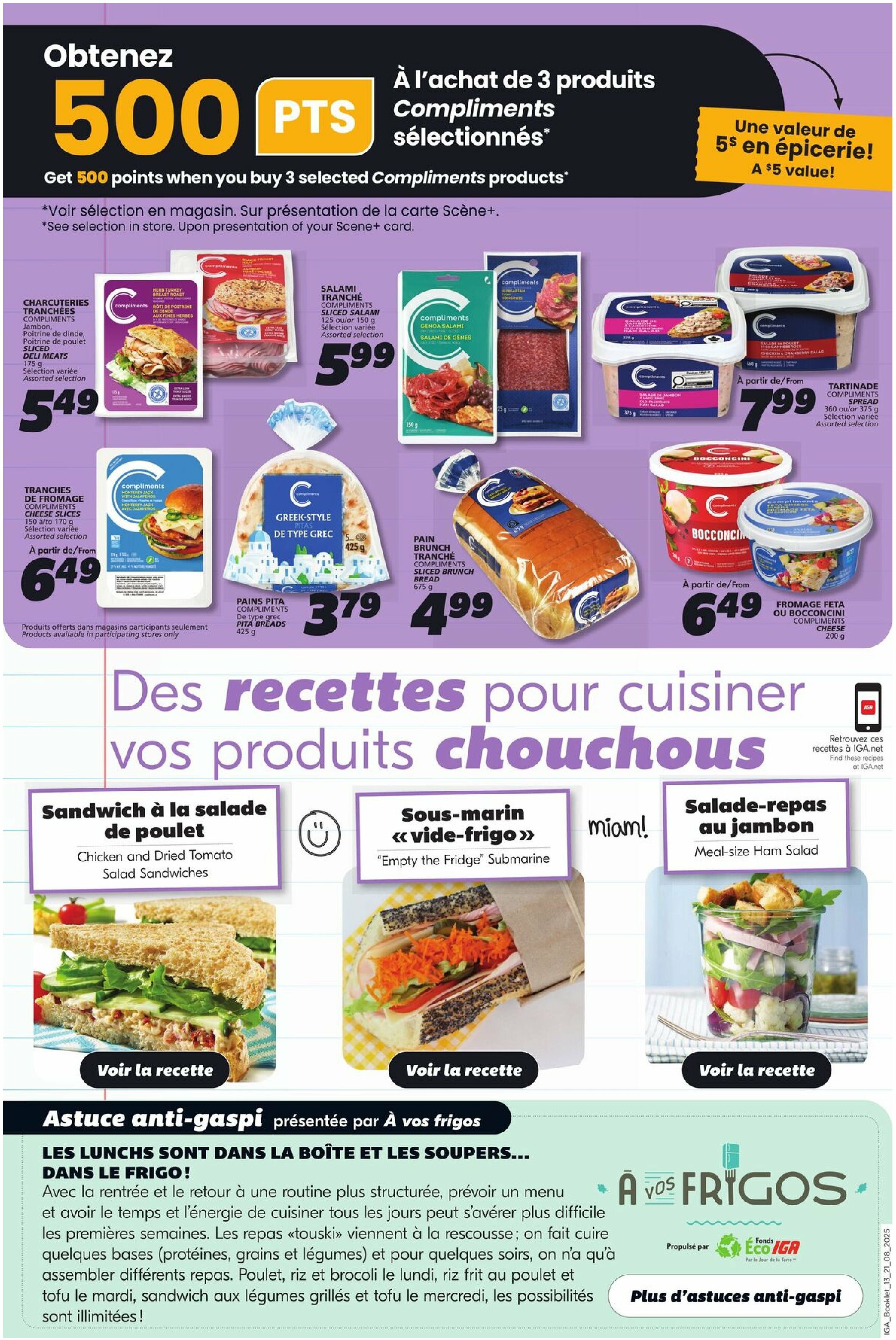 iga - IGA - Back to School flyer valid from 08-21 - 08-27 - page: 5