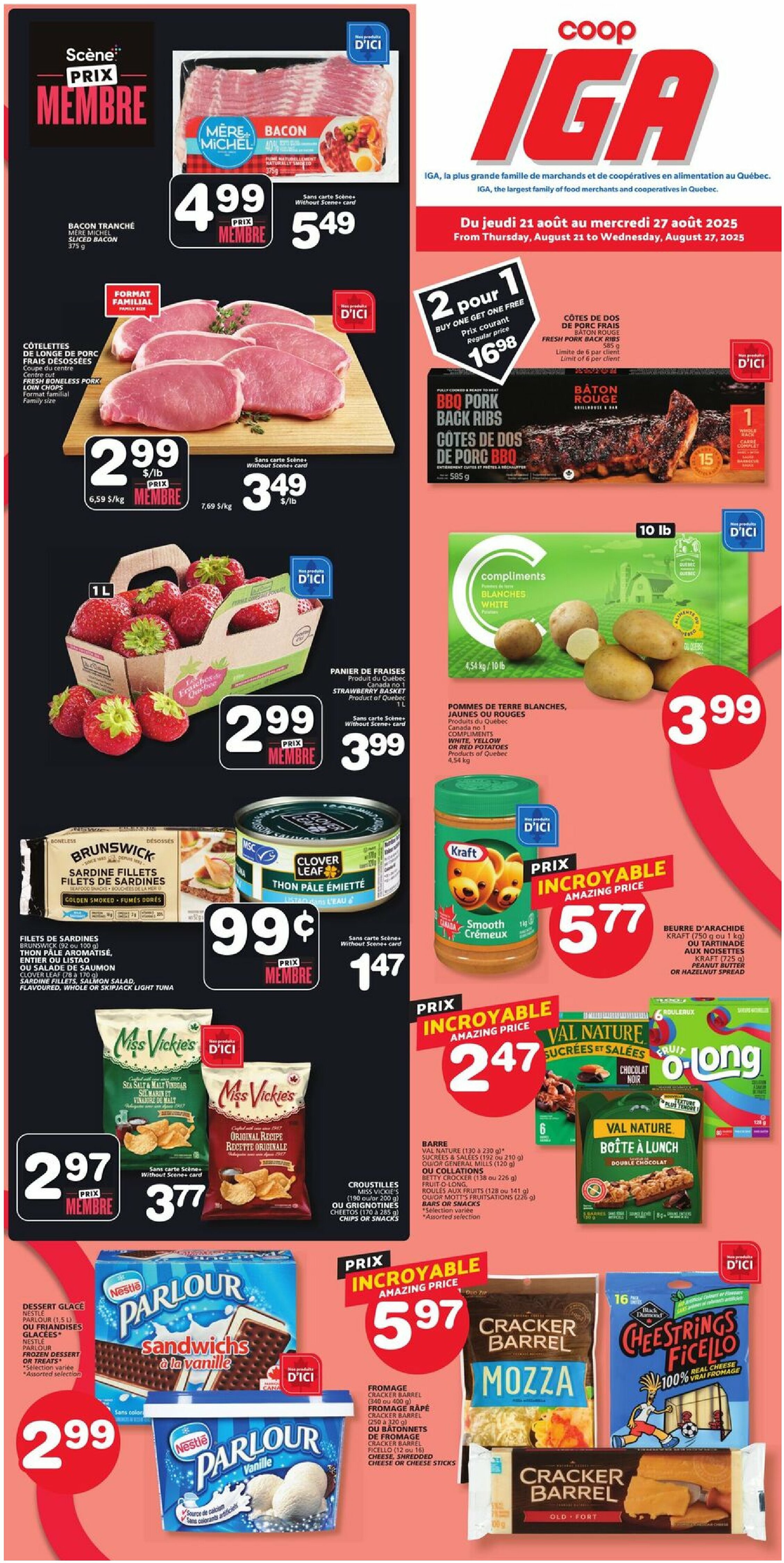 iga - IGA - Iles-de-la-Madeleine flyer valid from 08-21 - 08-27