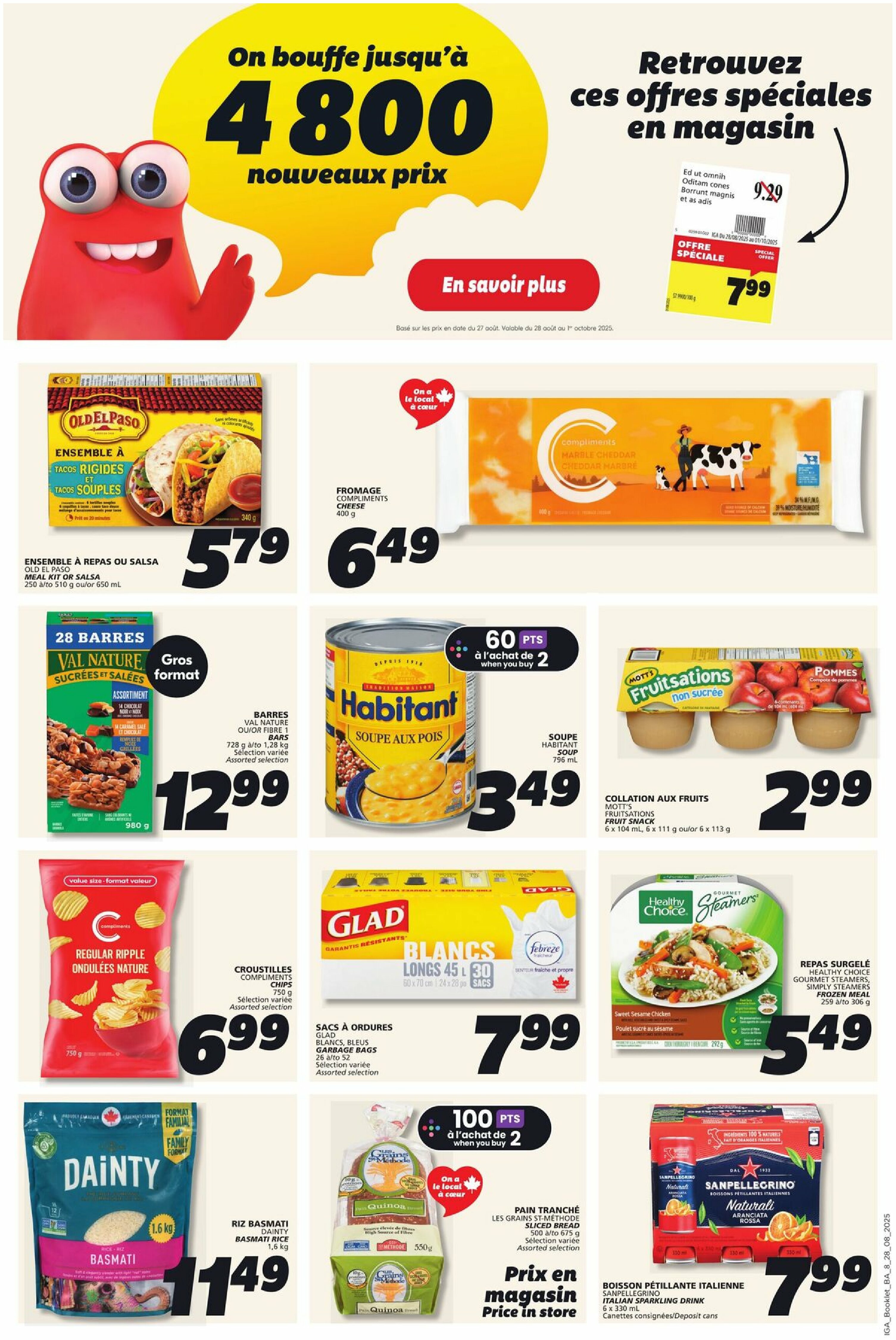 iga - IGA - Back to School flyer valid from 08-28 - 09-03 - page: 8