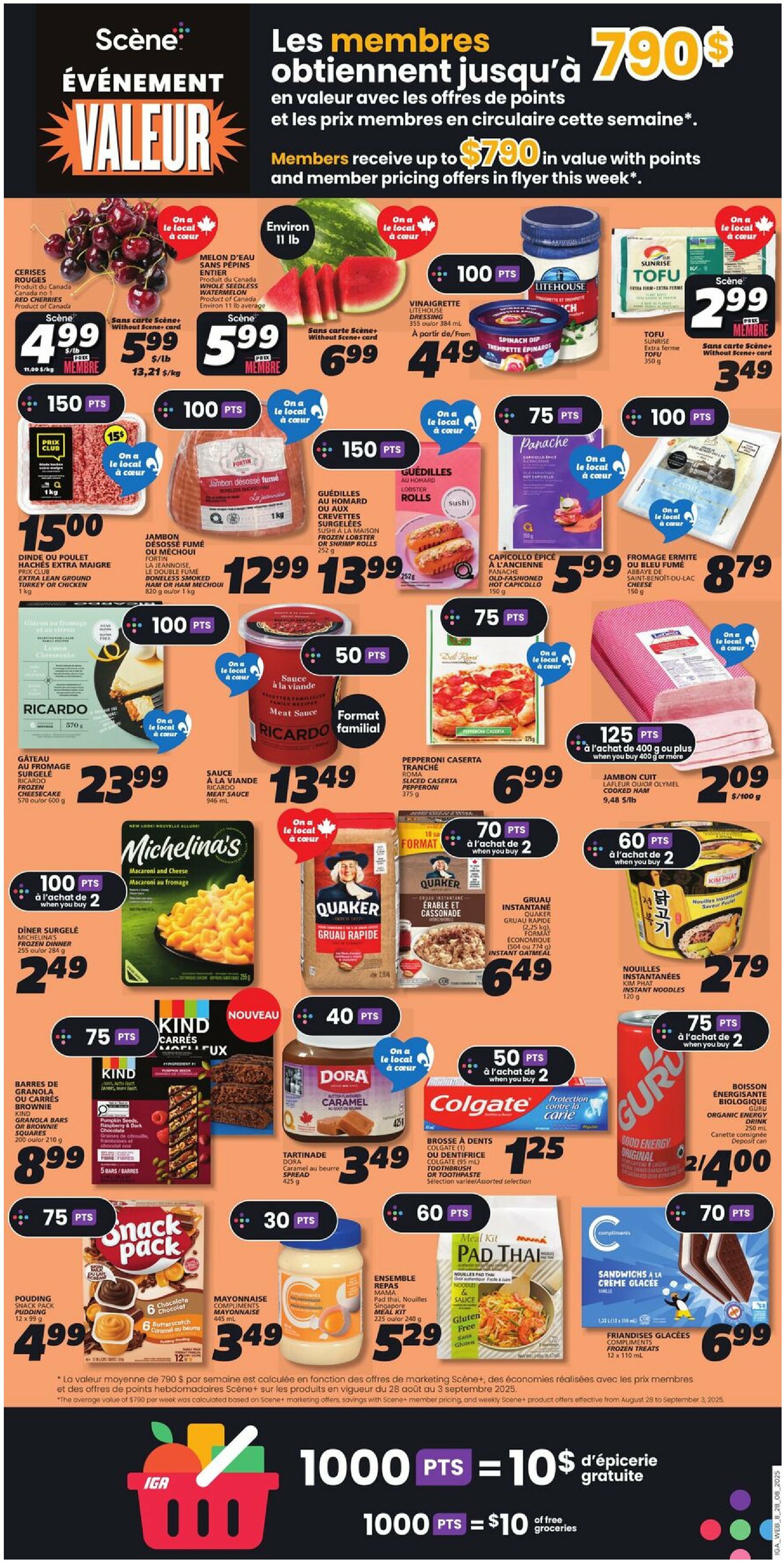 iga - IGA - Québec flyer valid from 08-28 - 09-03 - page: 14
