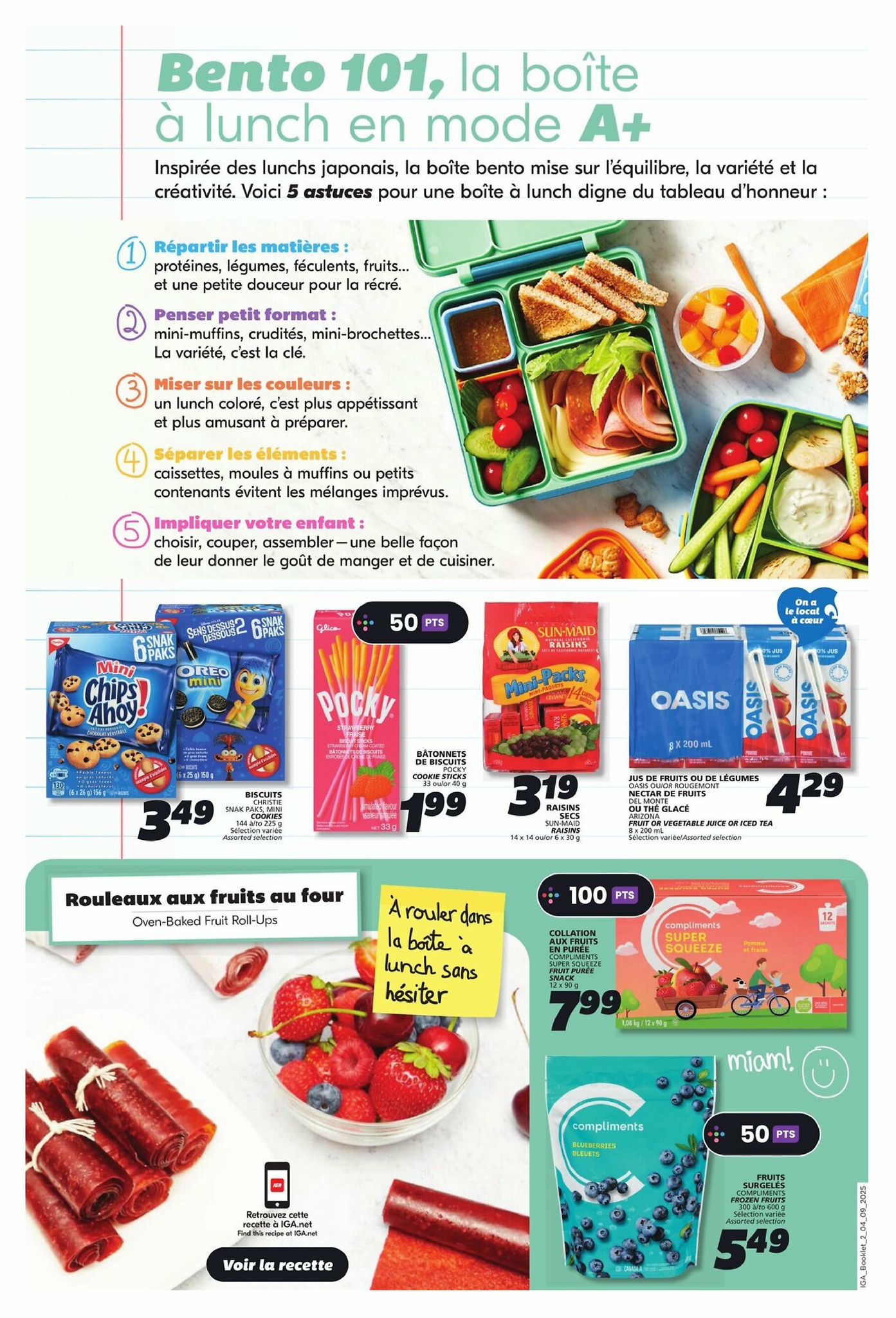 iga - IGA - Back to school flyer valid from 09-04 - 09-10 - page: 2