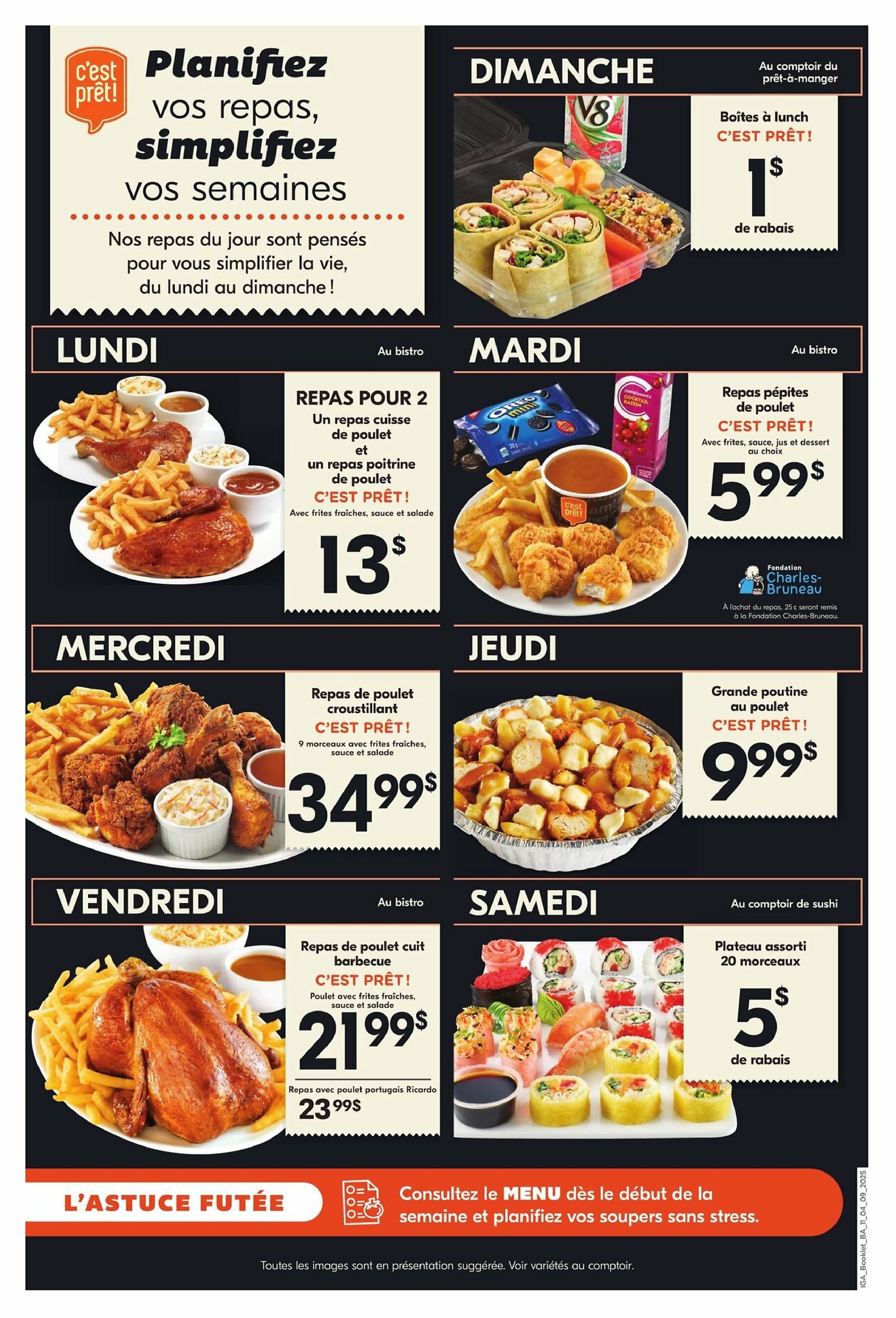iga - IGA - Ready to Eat flyer valid from 09-04 - 09-10 - page: 3
