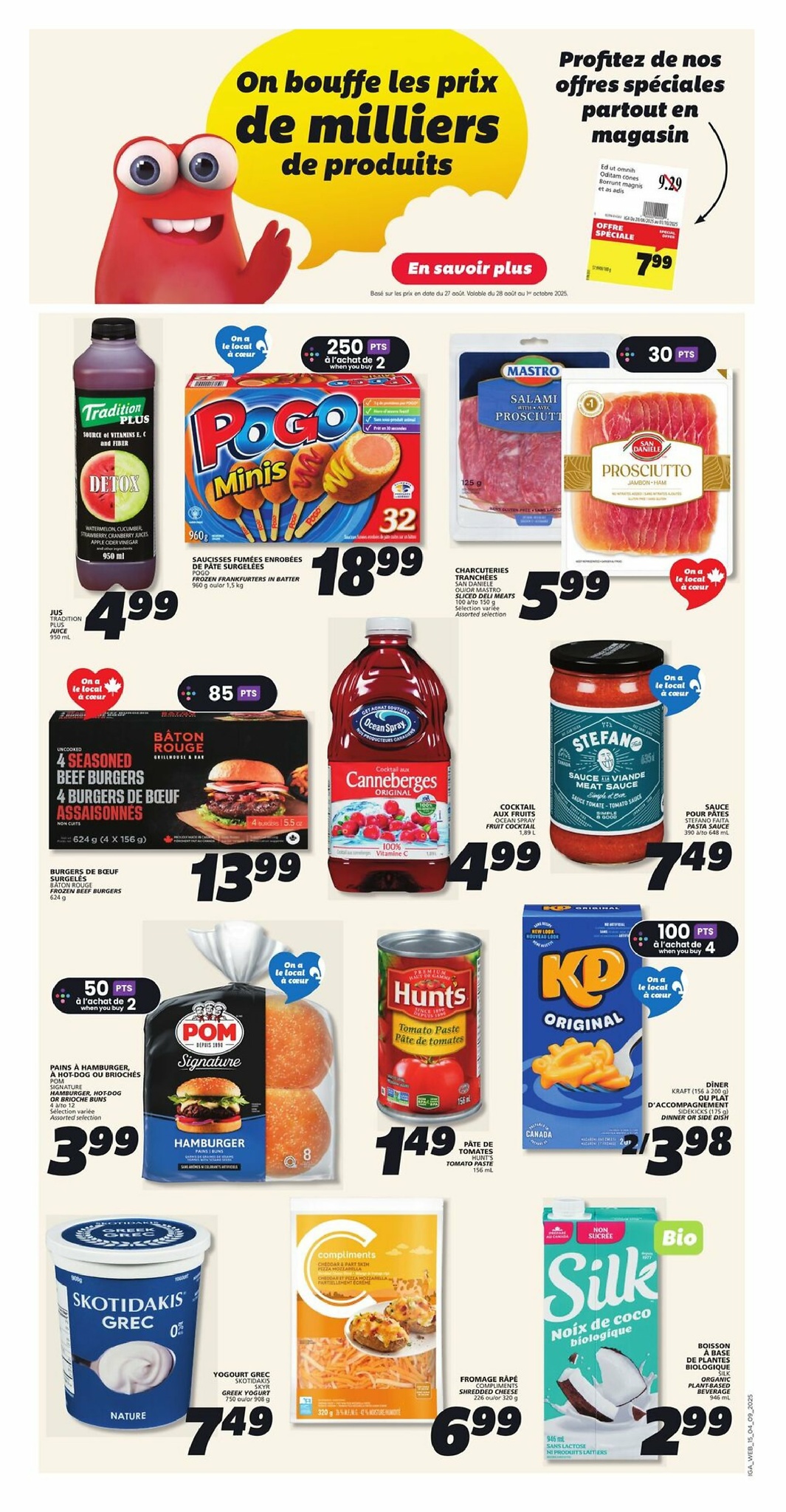 iga - IGA - Québec flyer valid from 09-04 - 09-10 - page: 13