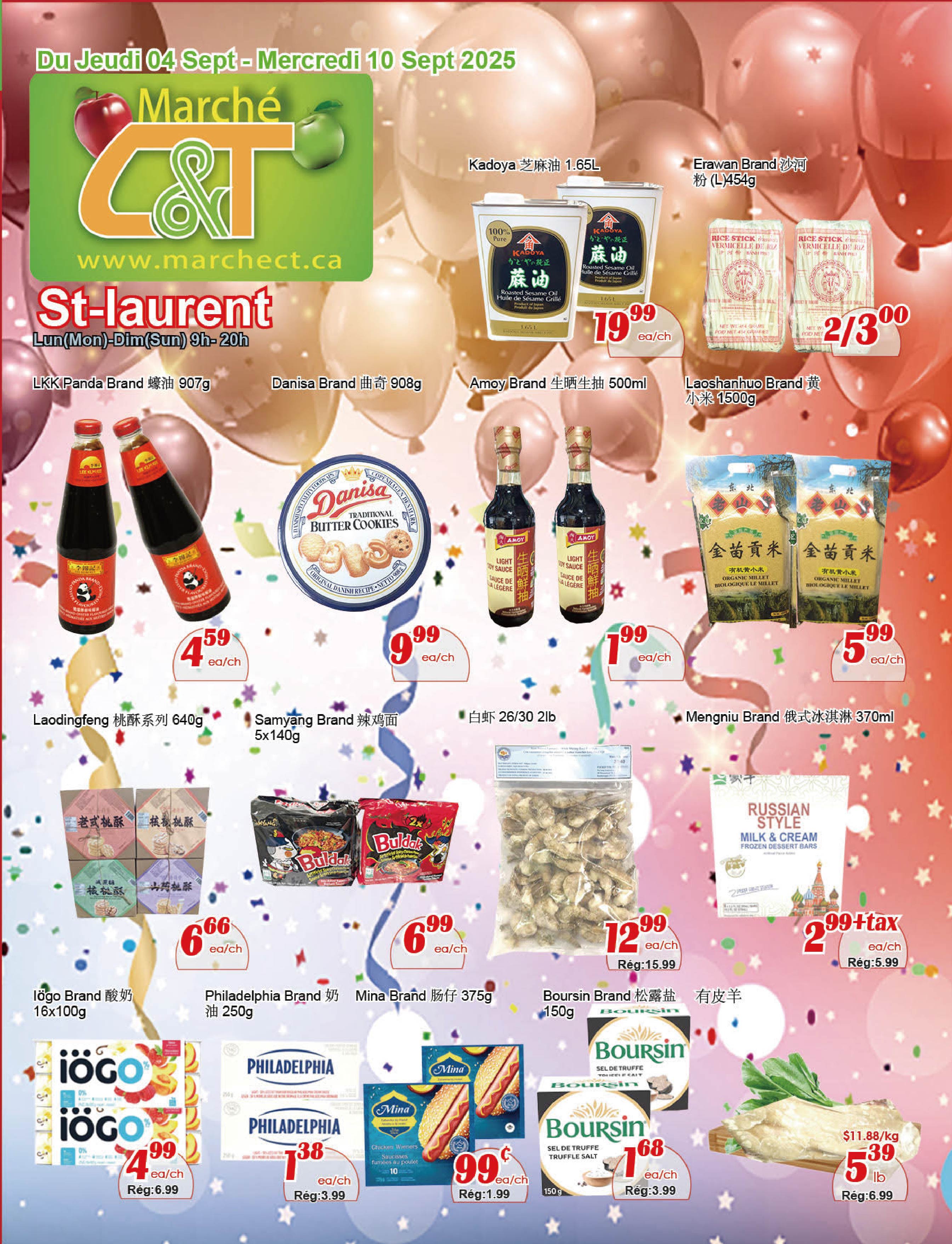 marche-c-t - Marché C&T - St-Laurent flyer valid from 09-04 - 09-10