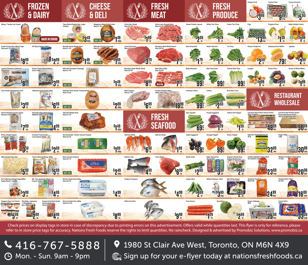 nations-fresh-foods - Nations Fresh Foods flyer valid from 08-22 - 08-28 - page: 1
