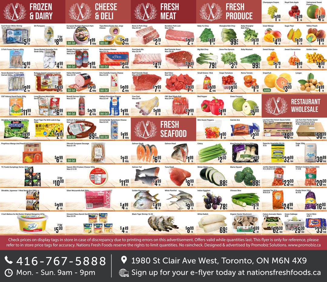 nations-fresh-foods - Nations Fresh Foods flyer valid from 09-05 - 09-11