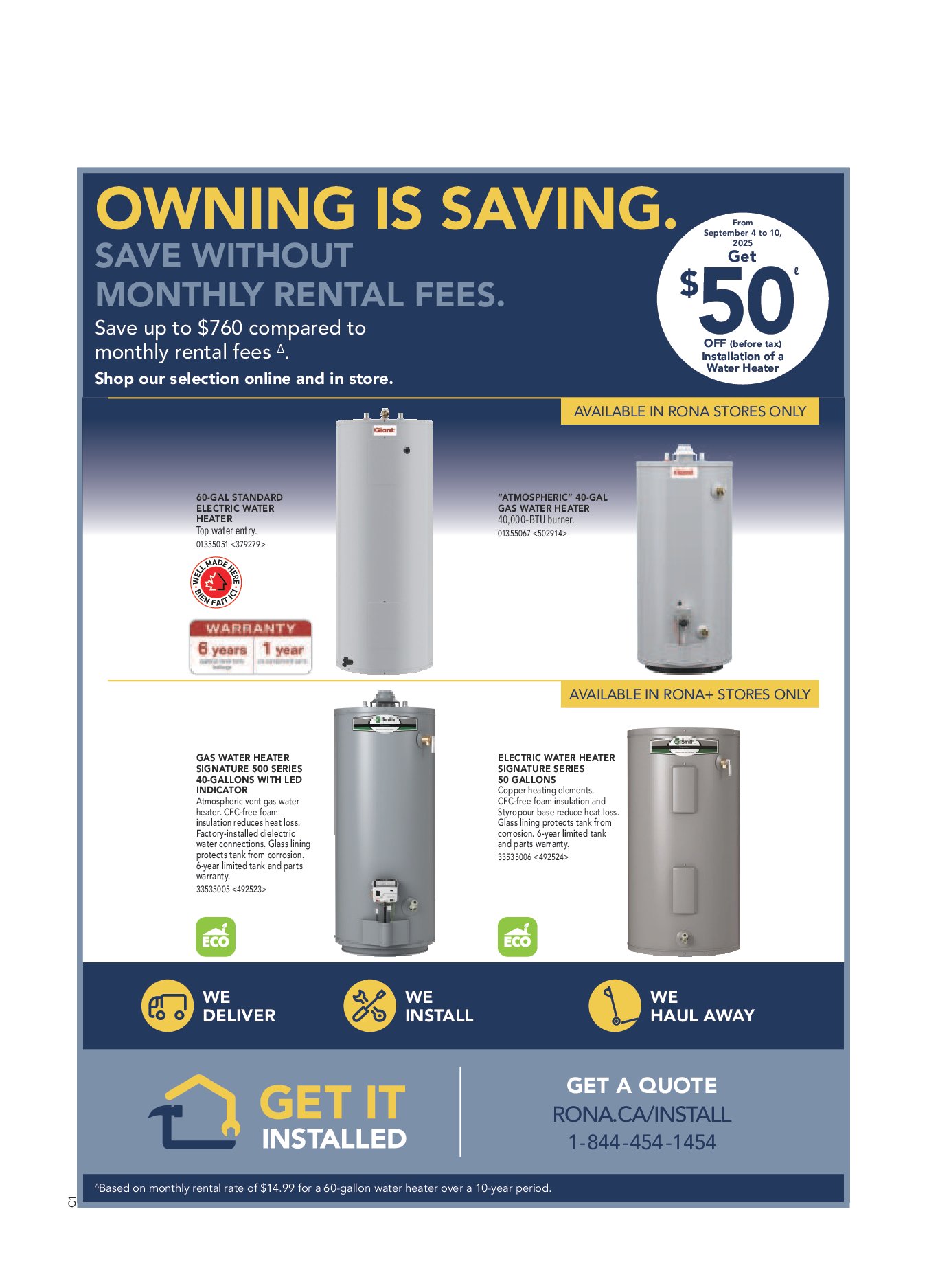 rona - Rona flyer valid from 09-04 - 09-10 - page: 19
