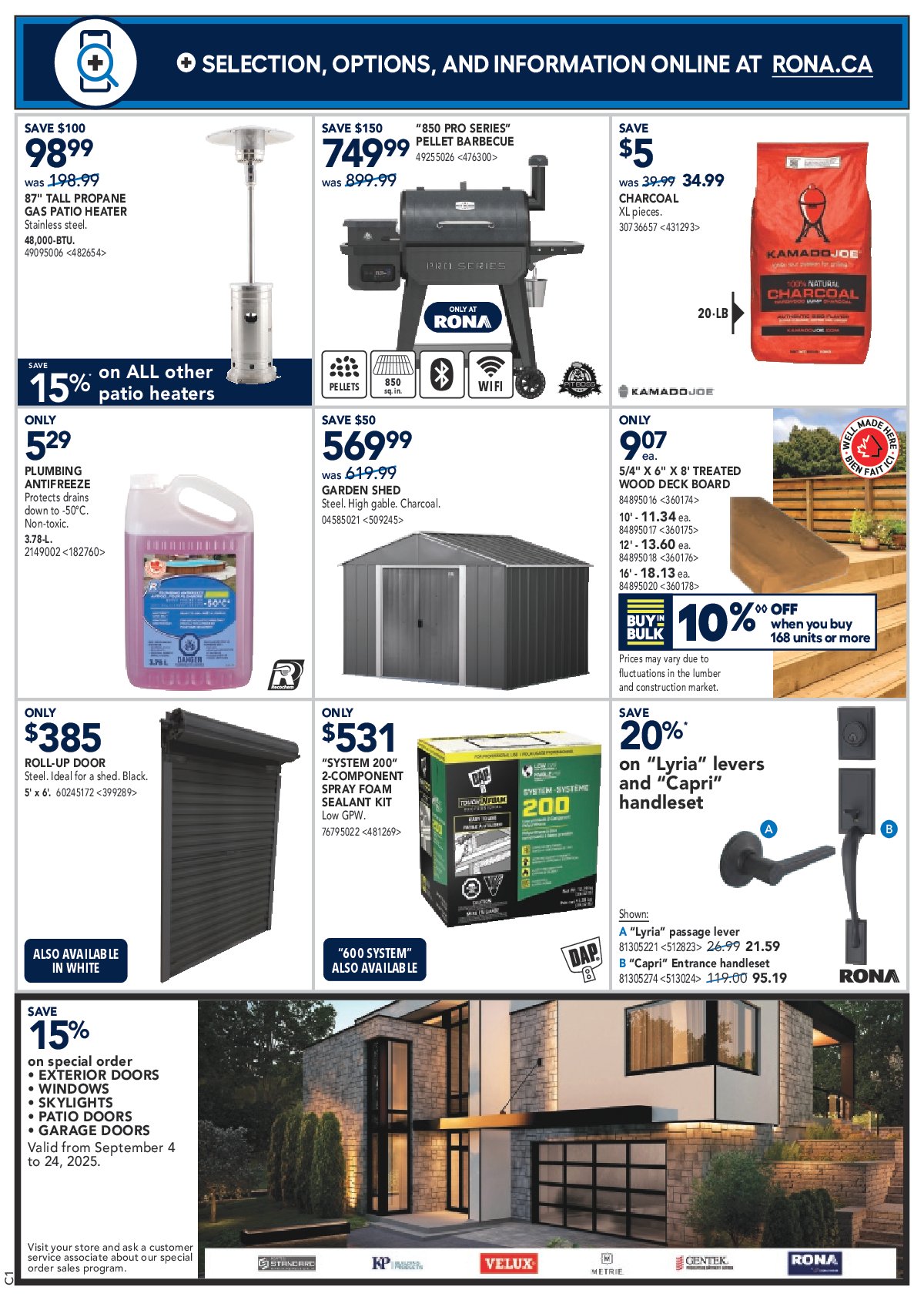 rona - Rona flyer valid from 09-04 - 09-10 - page: 7