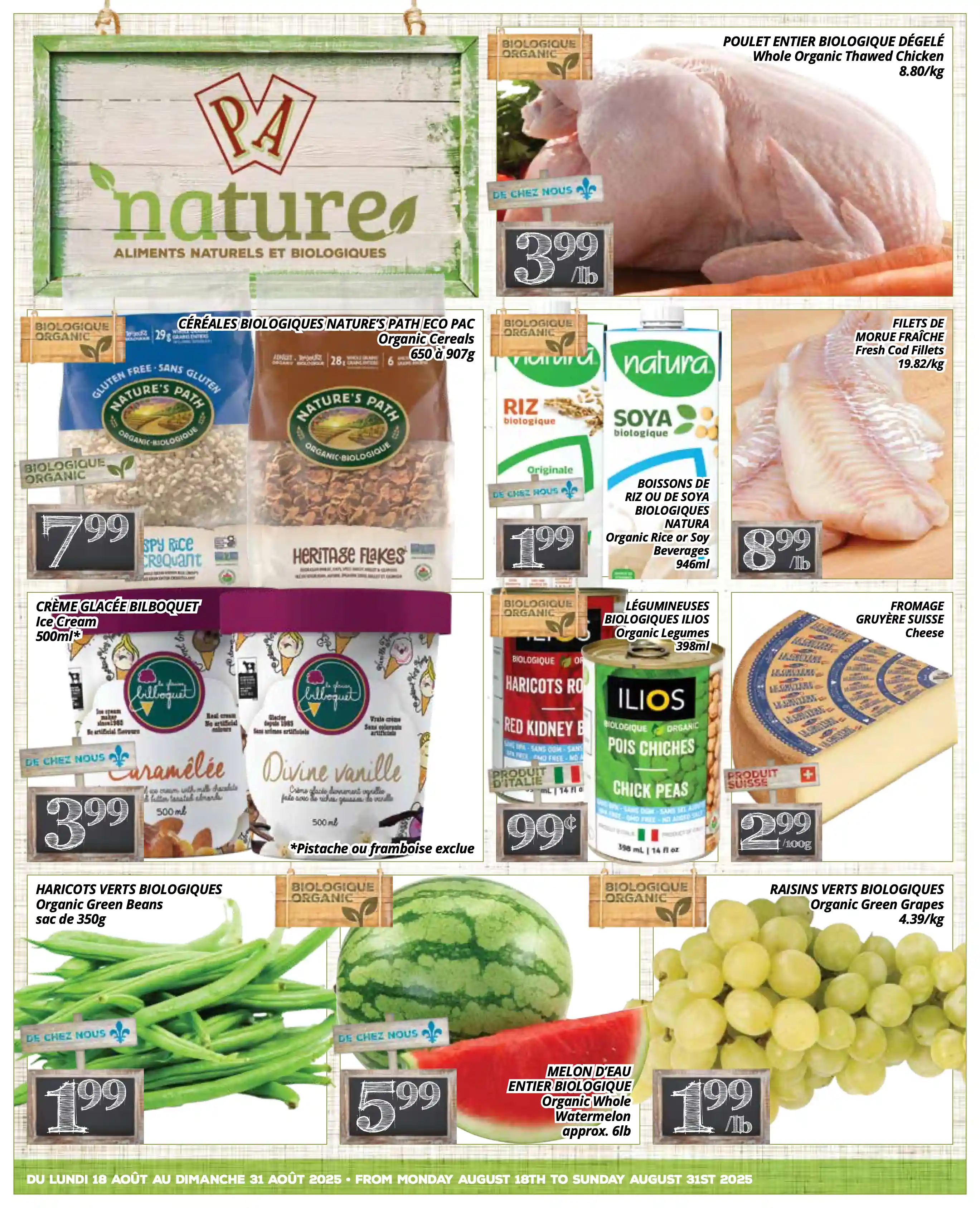 supermarche-pa - Supermarché PA - Nature flyer valid from 08-18 - 08-31