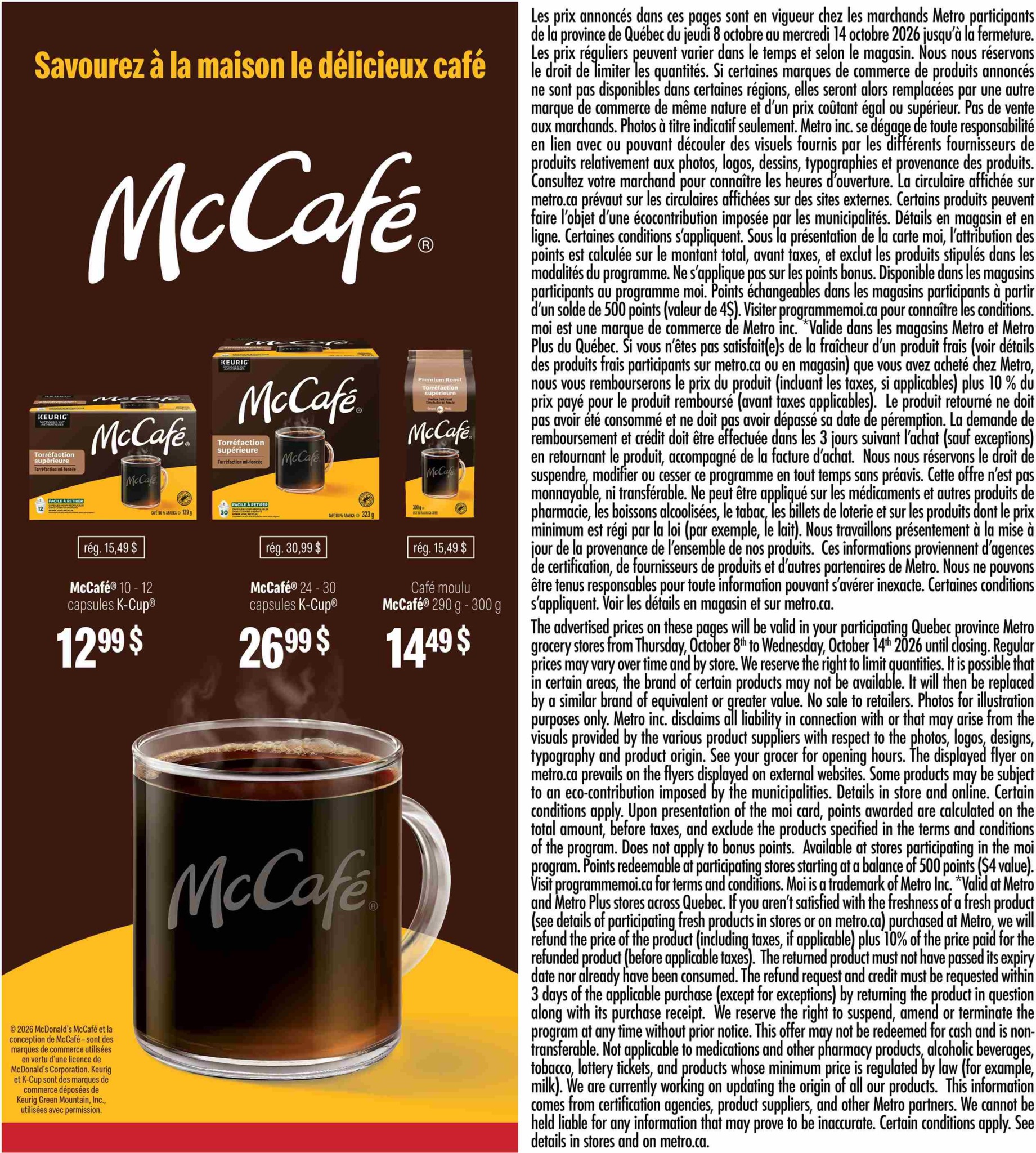 metro - New Metro Flyer for This Week – 2026-10-08 to 2026-10-14 - page: 23