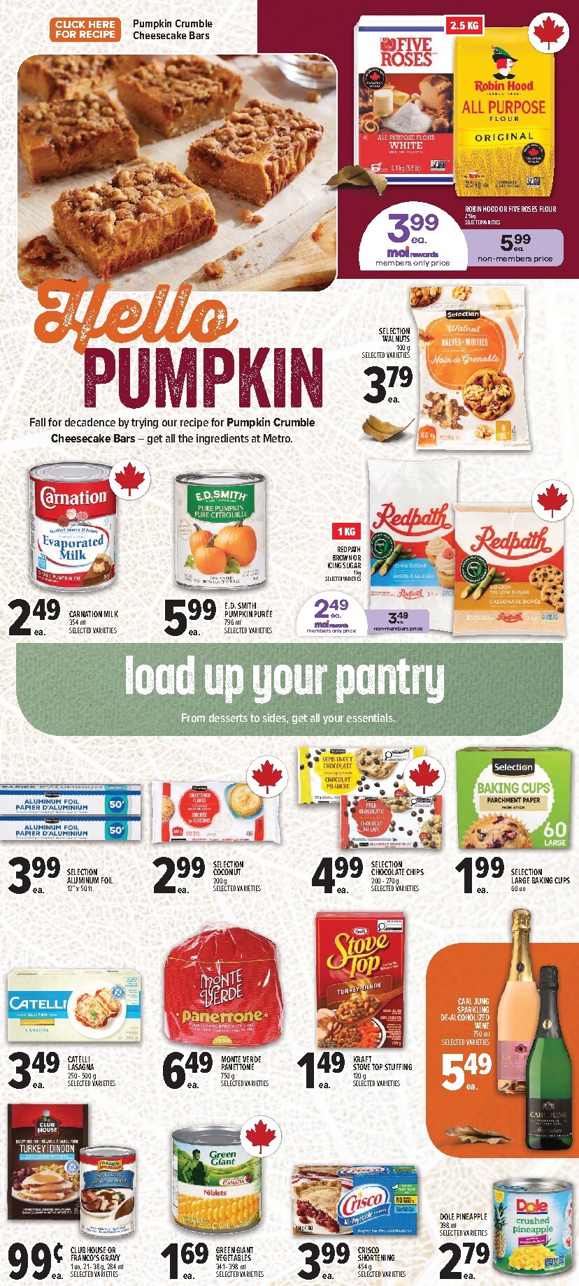 metro - Metro - Thanksgiving Specials Flyer Valid from 2026-10-01 to 2026-10-07 - page: 11