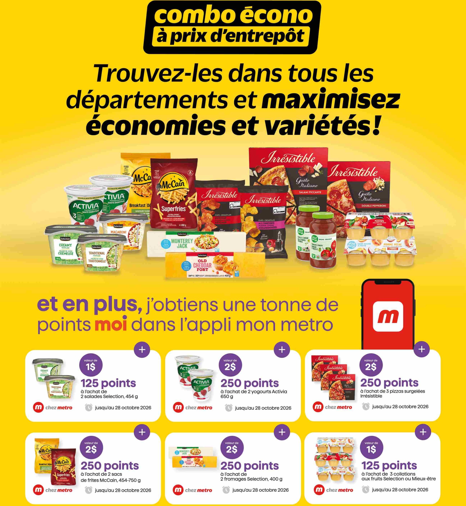 metro - Metro - Mmmaximisez (QC) Flyer Valid from 2026-10-08 to 2026-10-14 - page: 6