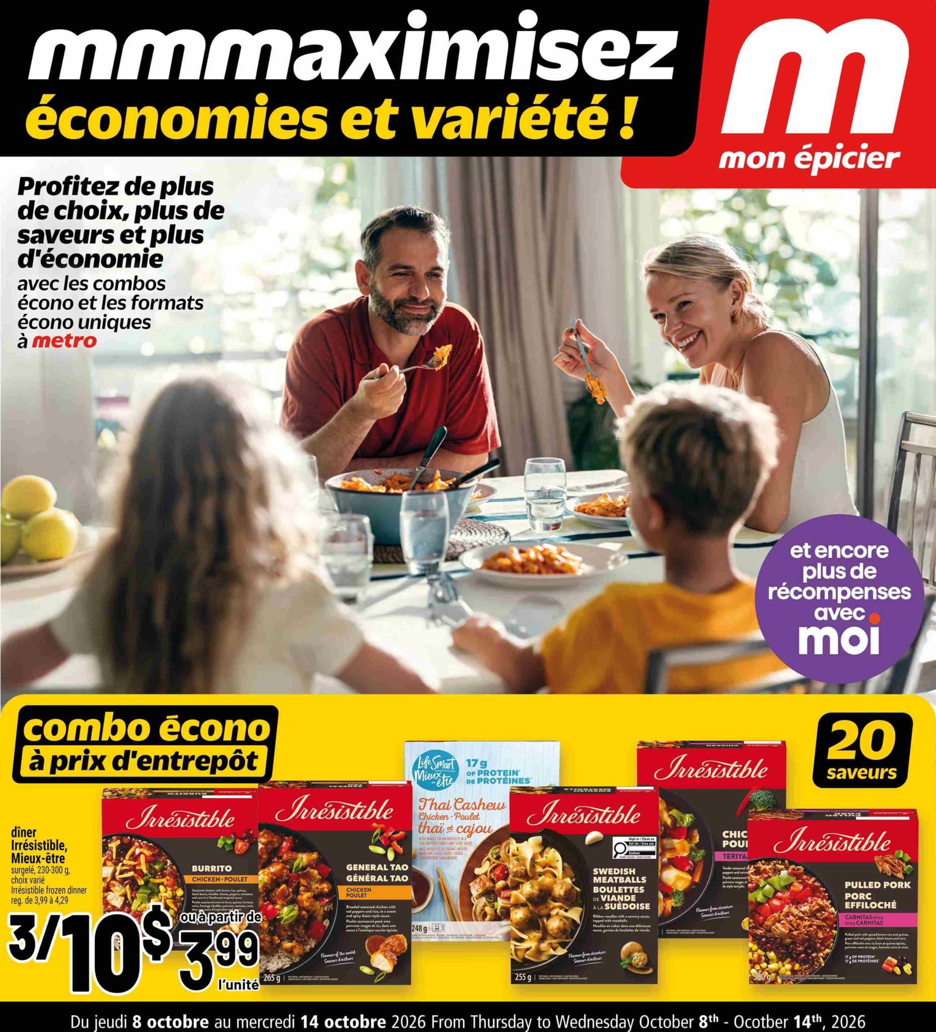 metro - Metro - Mmmaximisez (QC) Flyer Valid from 2026-10-08 to 2026-10-14
