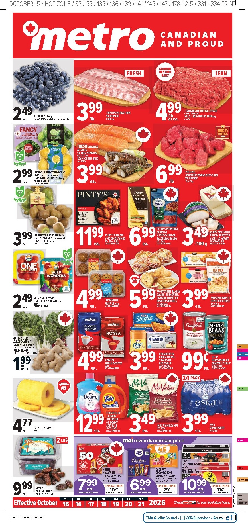 metro - New Metro - Ontario Flyer for This Week – 2026-10-15 to 2026-10-21 - page: 1