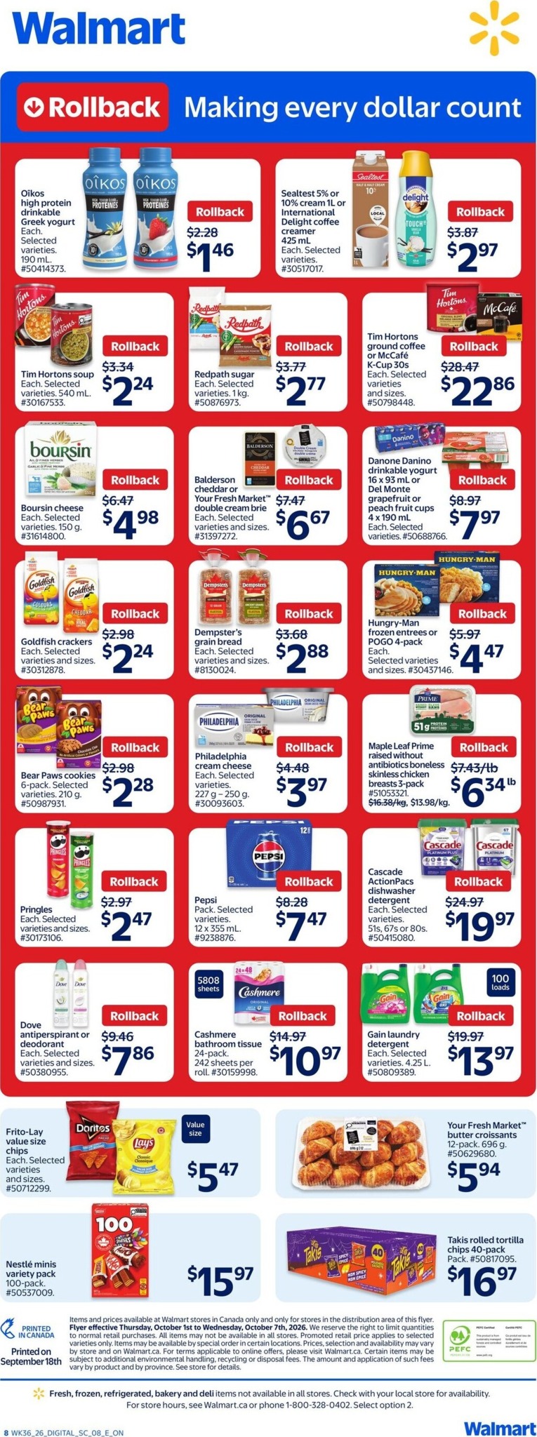 walmart - New Walmart Flyer for This Week – 2026-10-01 to 2026-10-07 - page: 2