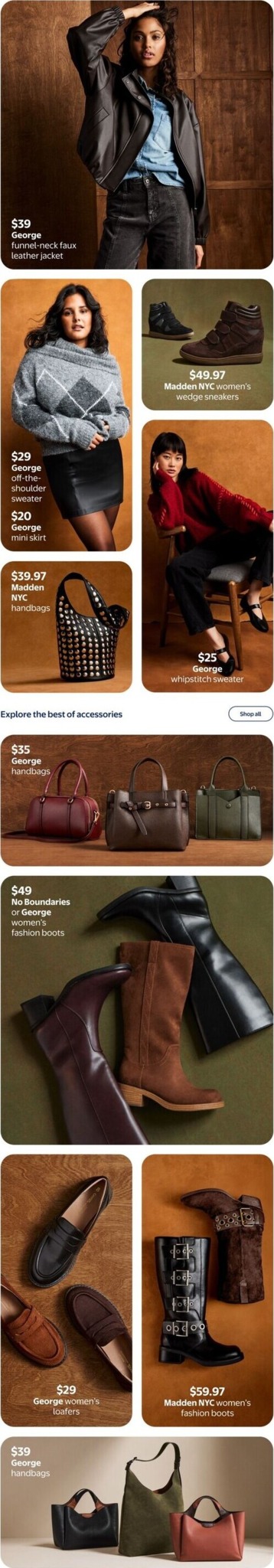 walmart - Walmart - Fall into Style Flyer Valid from 2026-09-10 to 2026-10-21 - page: 3