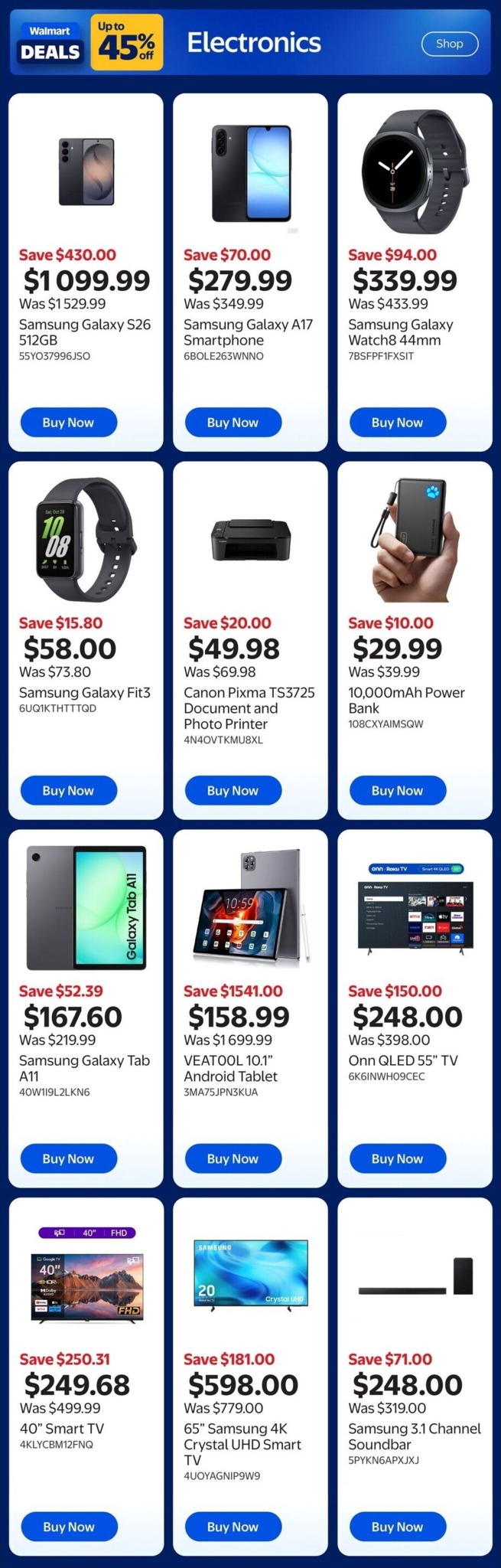 walmart - Walmart - Deals Flyer Valid from 2026-10-05 to 2026-10-09 - page: 2