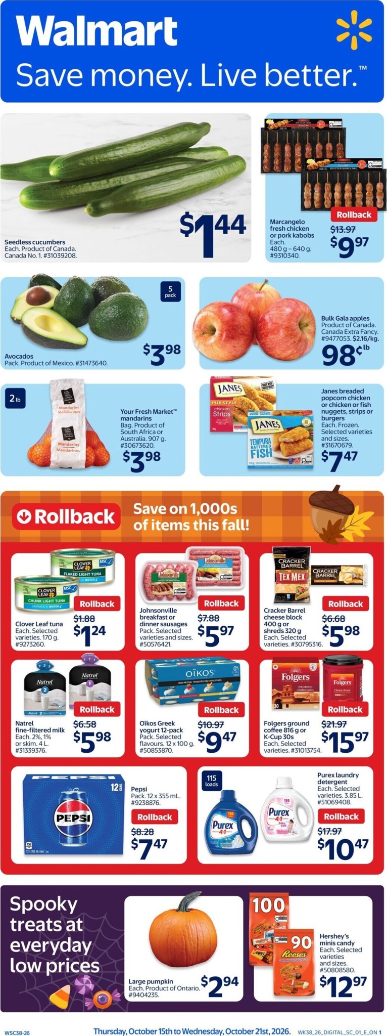 walmart - New Walmart Flyer for This Week – 2026-10-15 to 2026-10-21 - page: 1