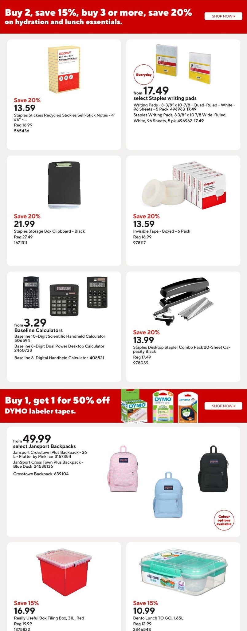 staples - Staples Flyer Valid from 2026-06-26 to 2026-07-02 - page: 13